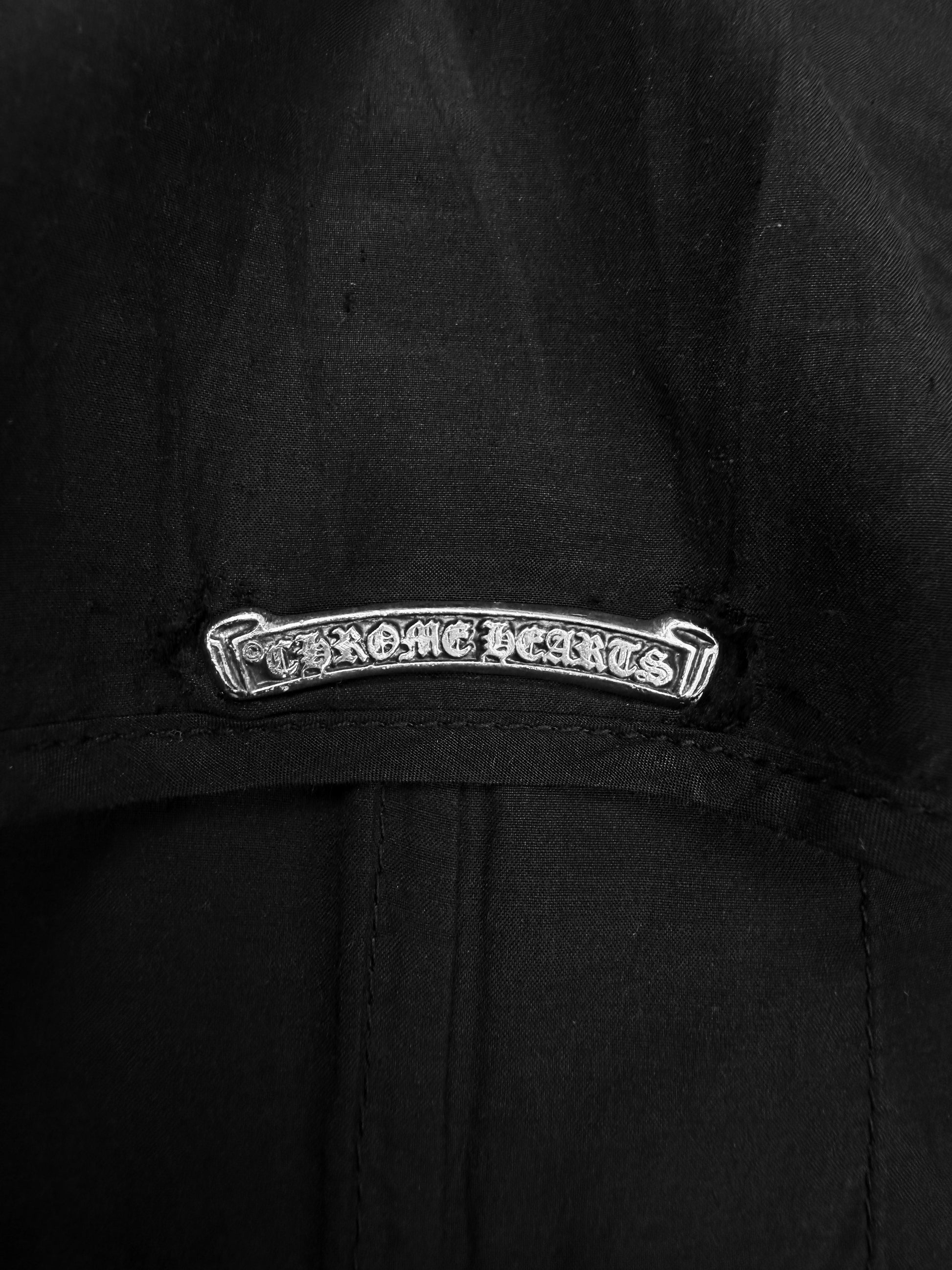 Chrome Hearts Silk Dagger Aviation Flight Bomber Jacket