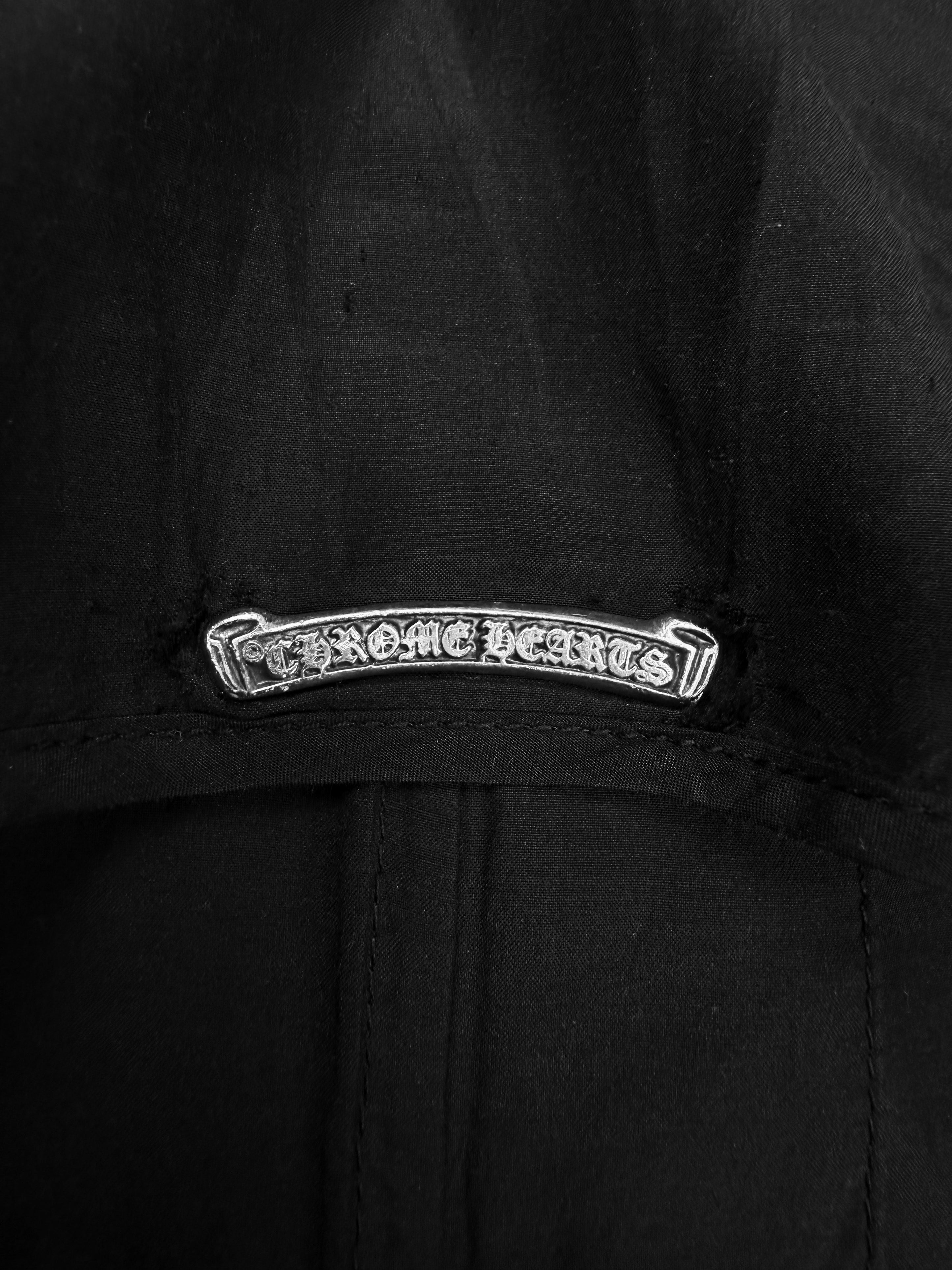 Chrome Hearts Silk Dagger Aviation Flight Bomber Jacket