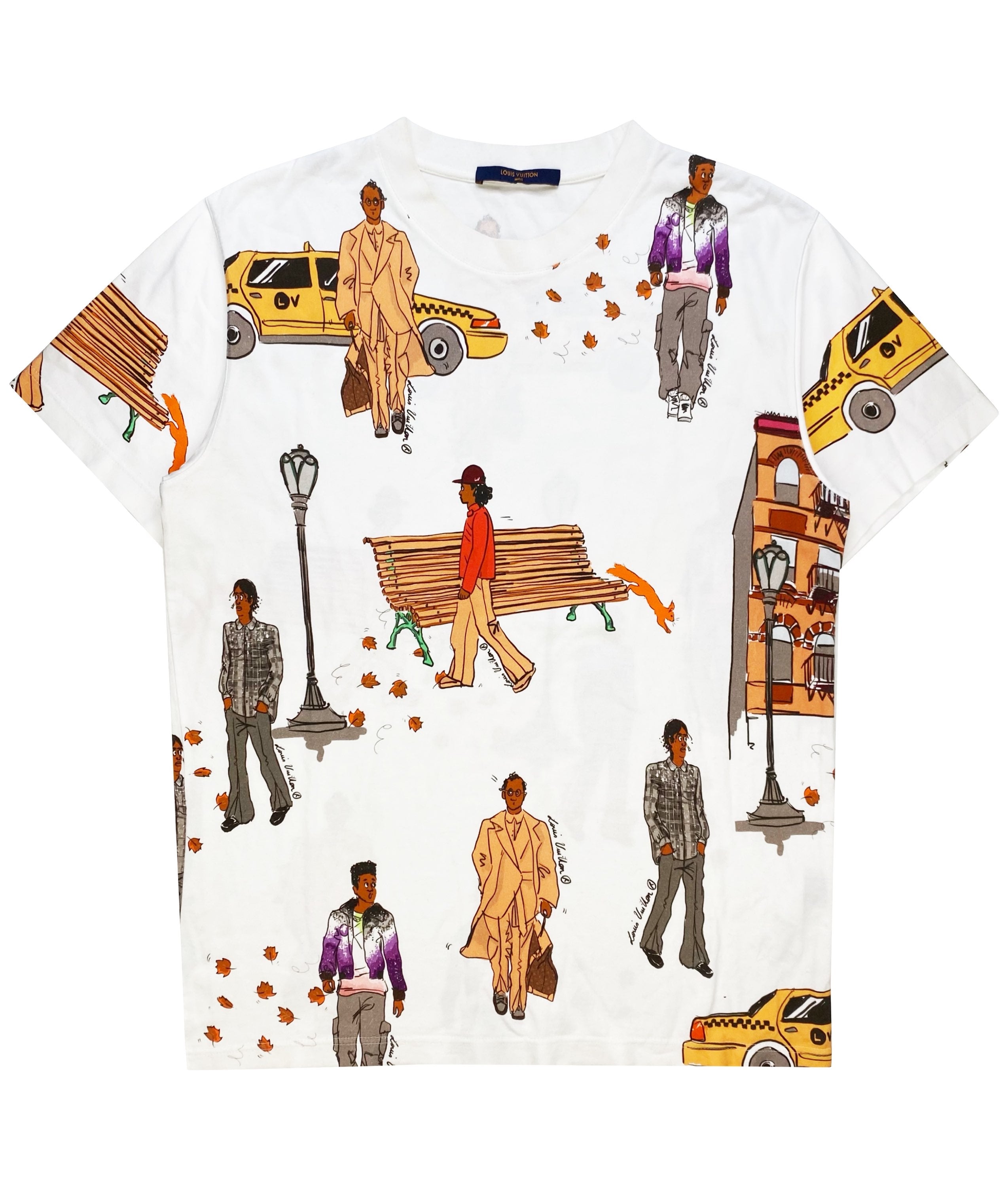 AW19 Louis Vuitton by Virgil Abloh ‘New York City’ Graphic T-Shirt