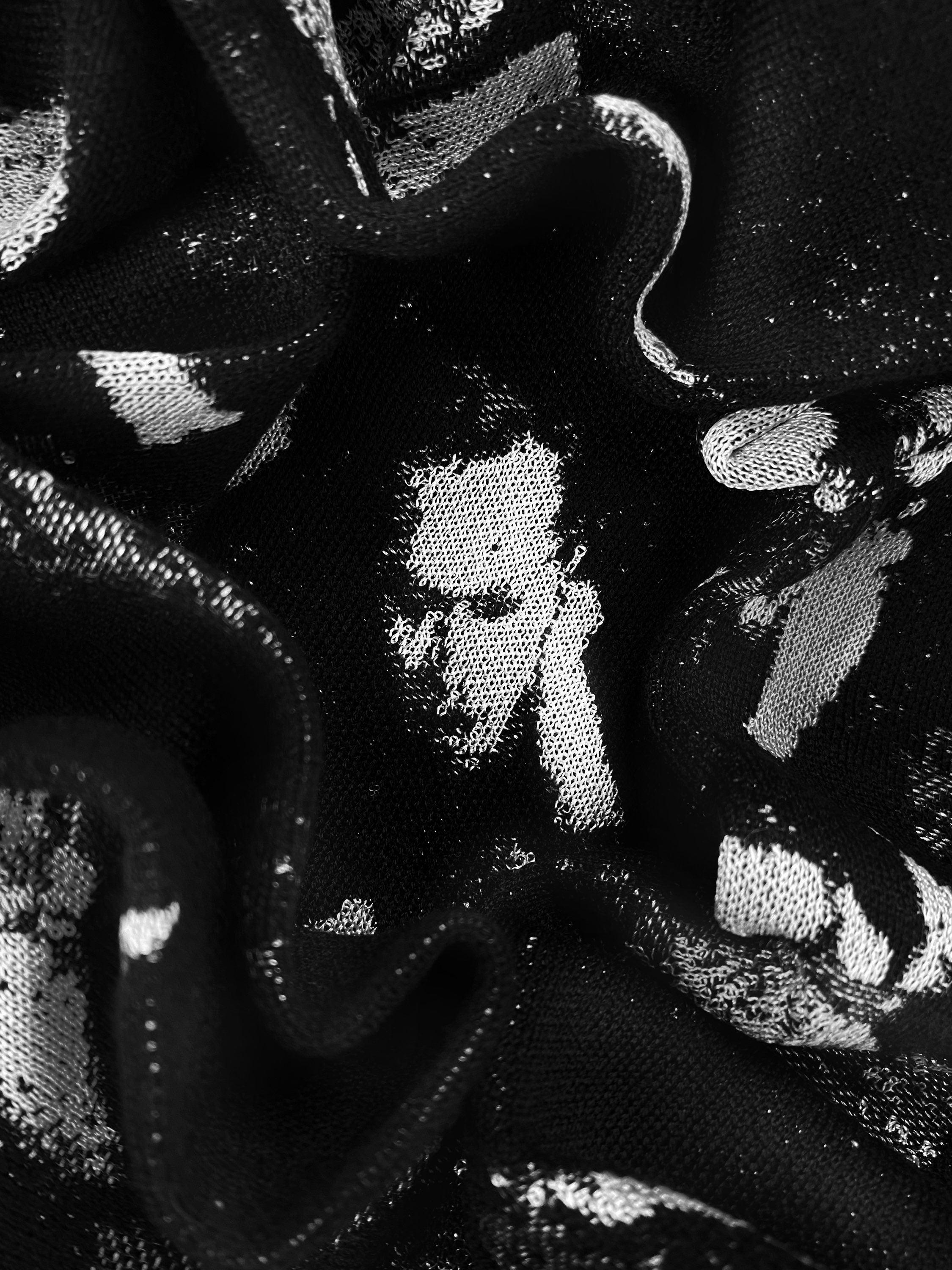 AW17 Dior Homme x Dan Witz ‘Moshpit’ Negative Knitted Sweater