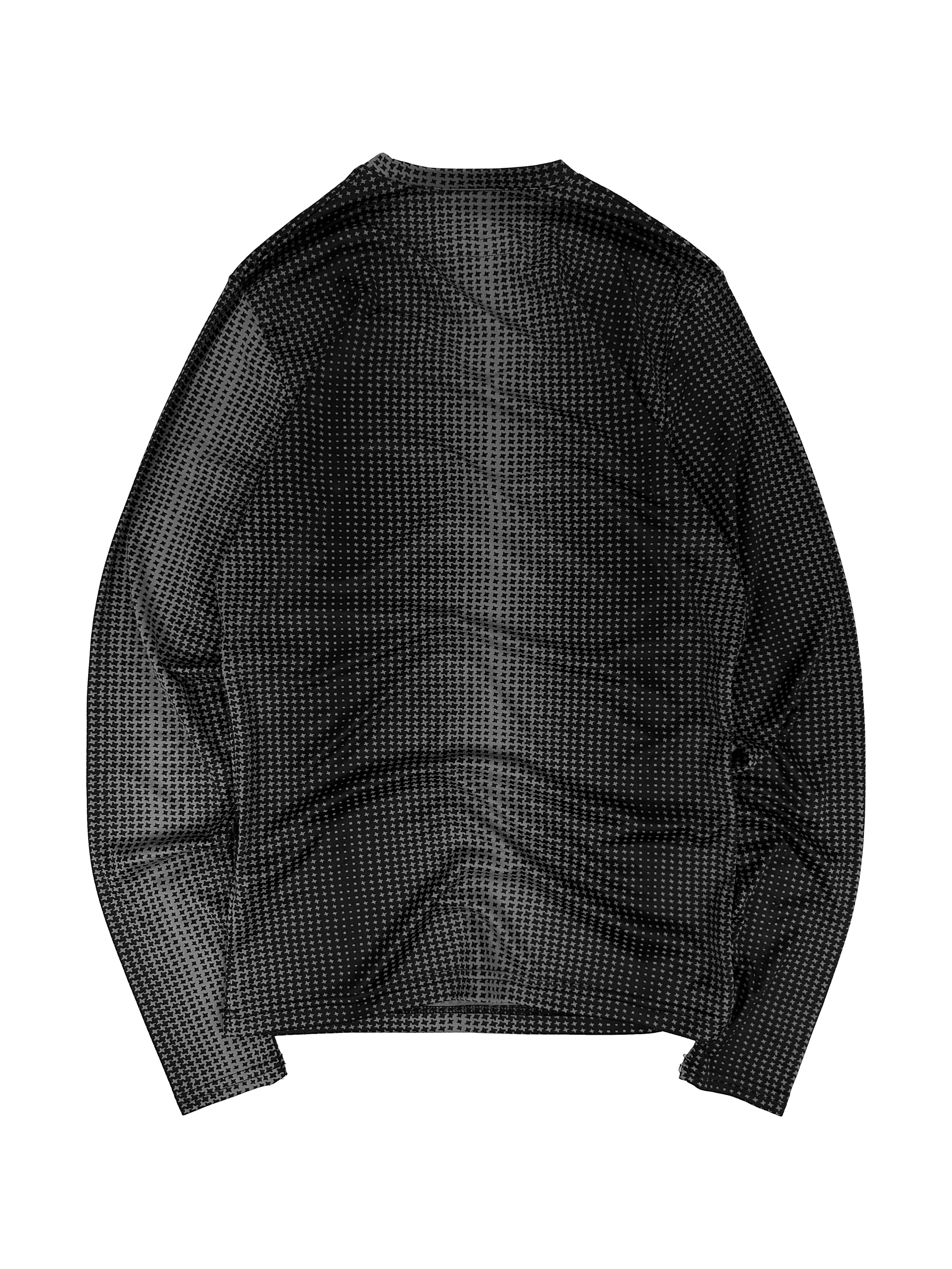 Katharine Hamnett Skin Fitting Star Motif Long Sleeve