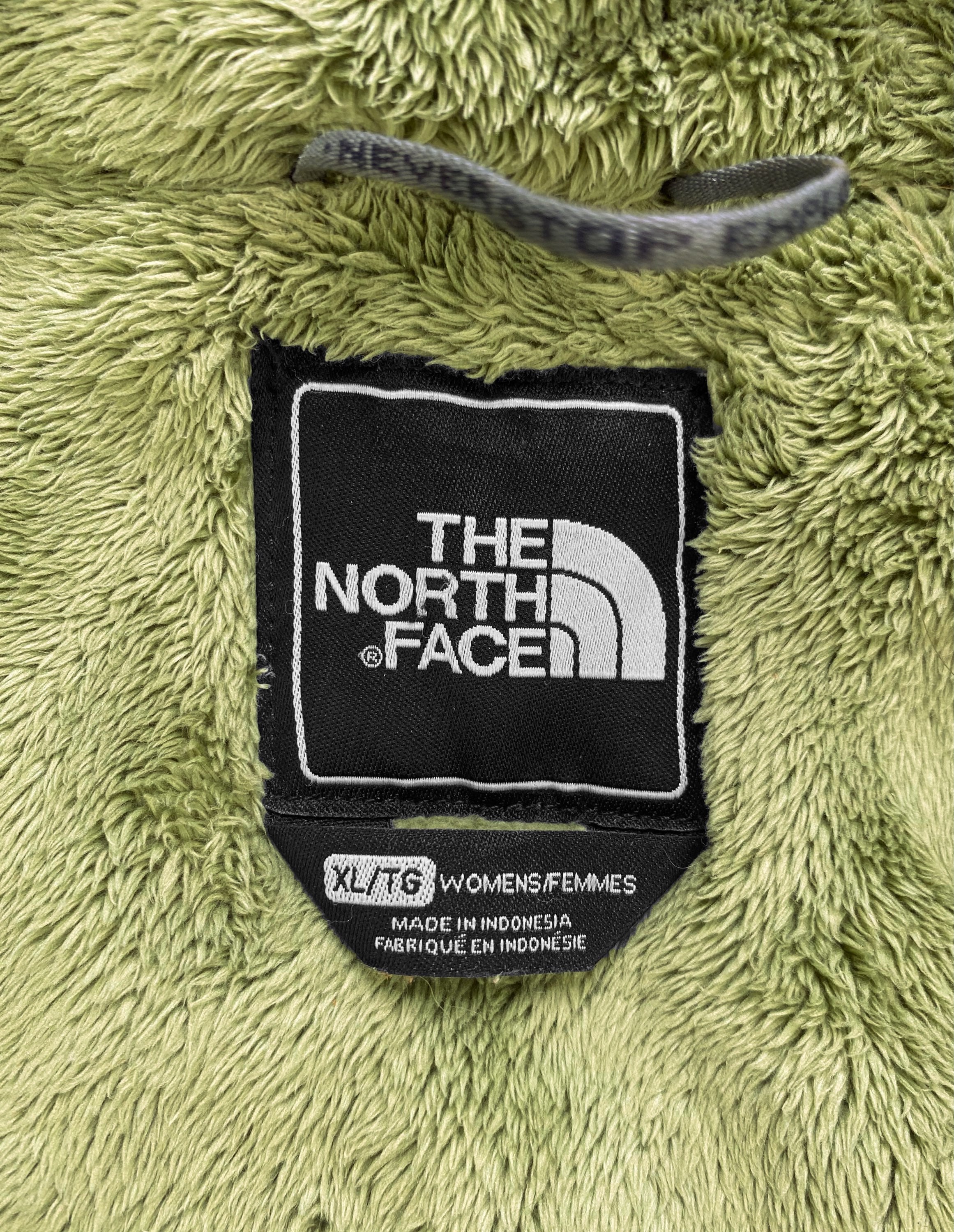 The North Face Lime Green Two Tone Hyvent Jacket