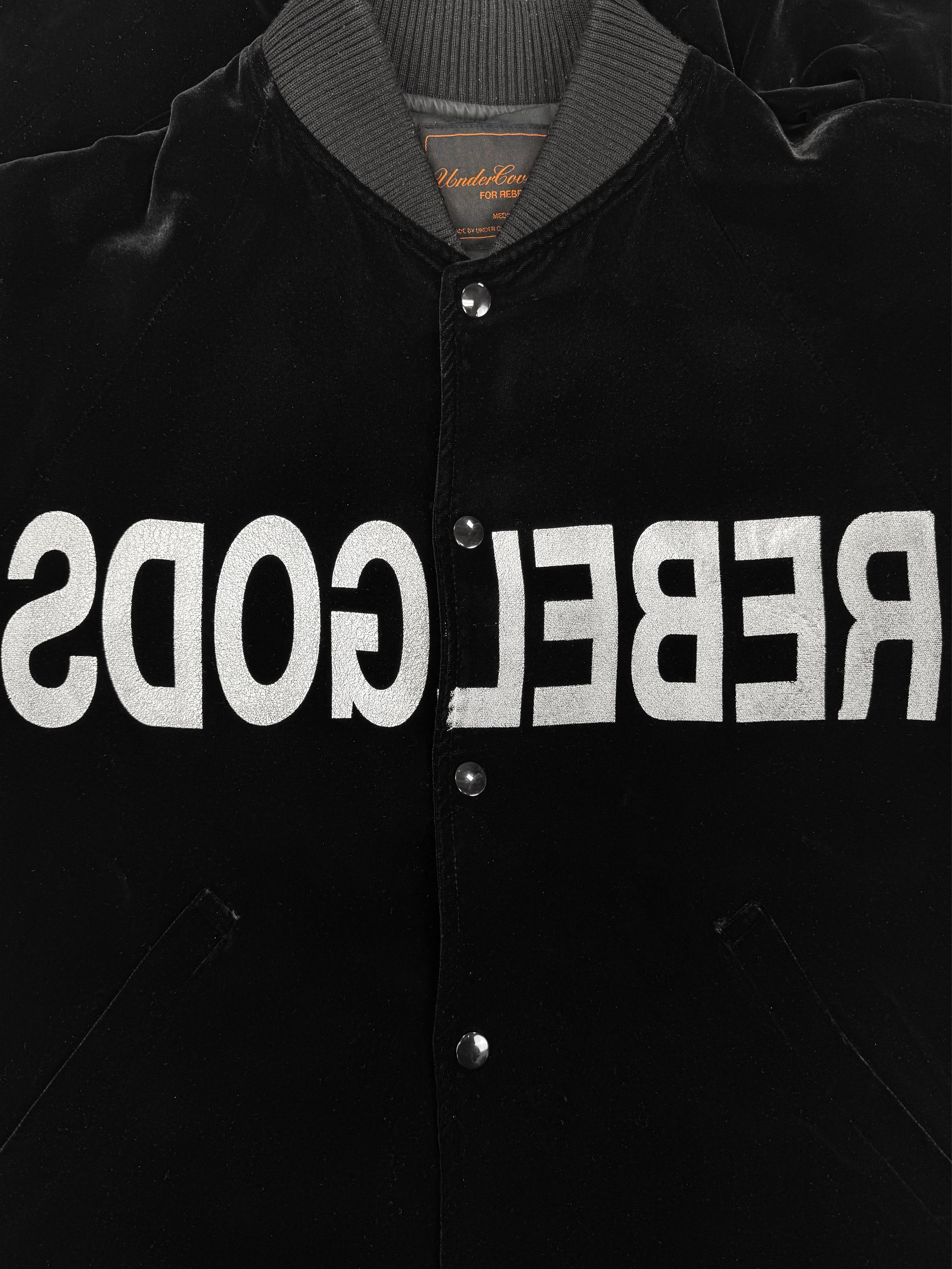 AW02 Undercover ‘Rebelgods’ Velour Witches Cell Bomber Jacket