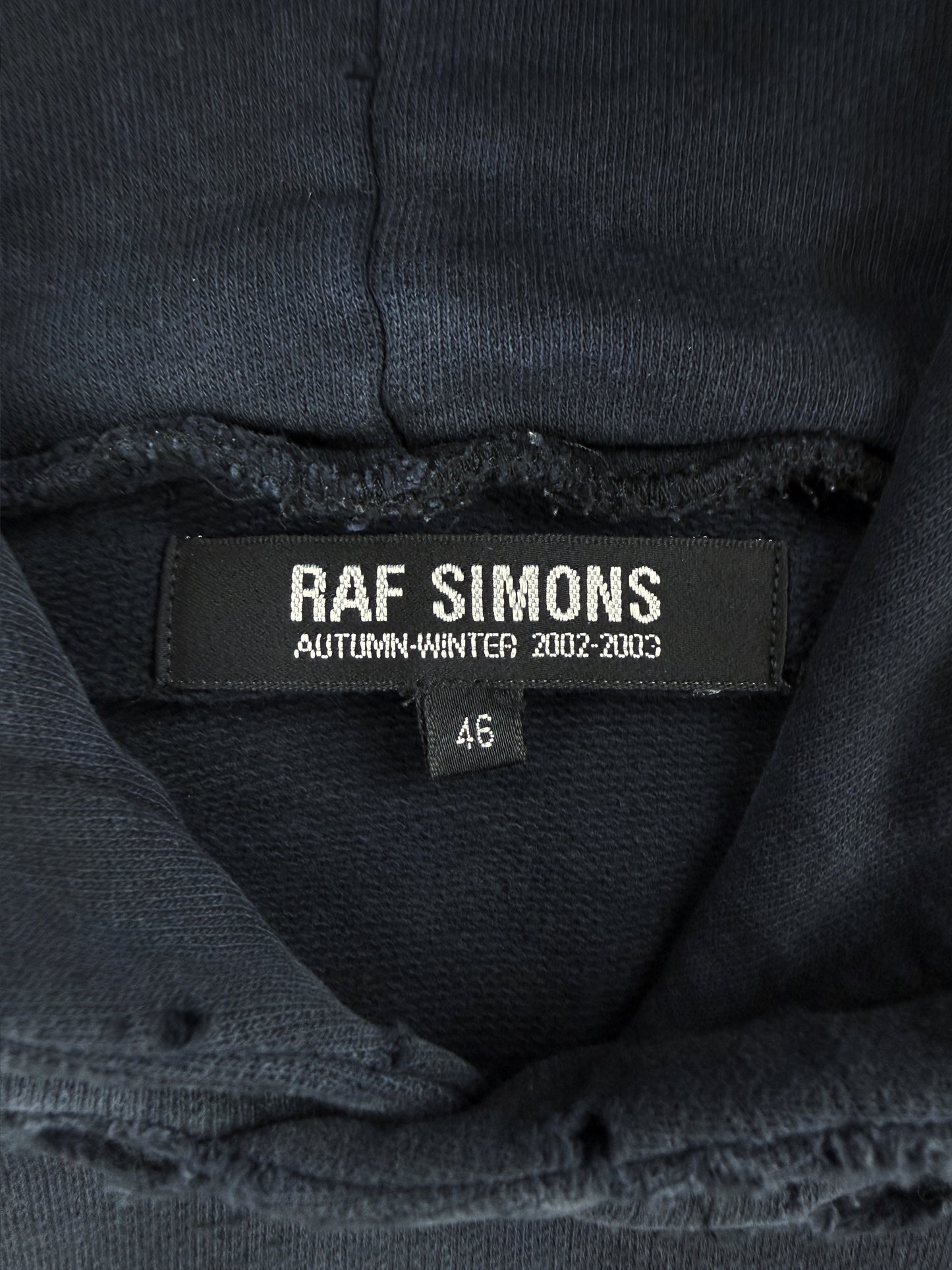 AW02 Raf Simons ‘Virginia Creeper’ Sun Faded Roots Hoodie
