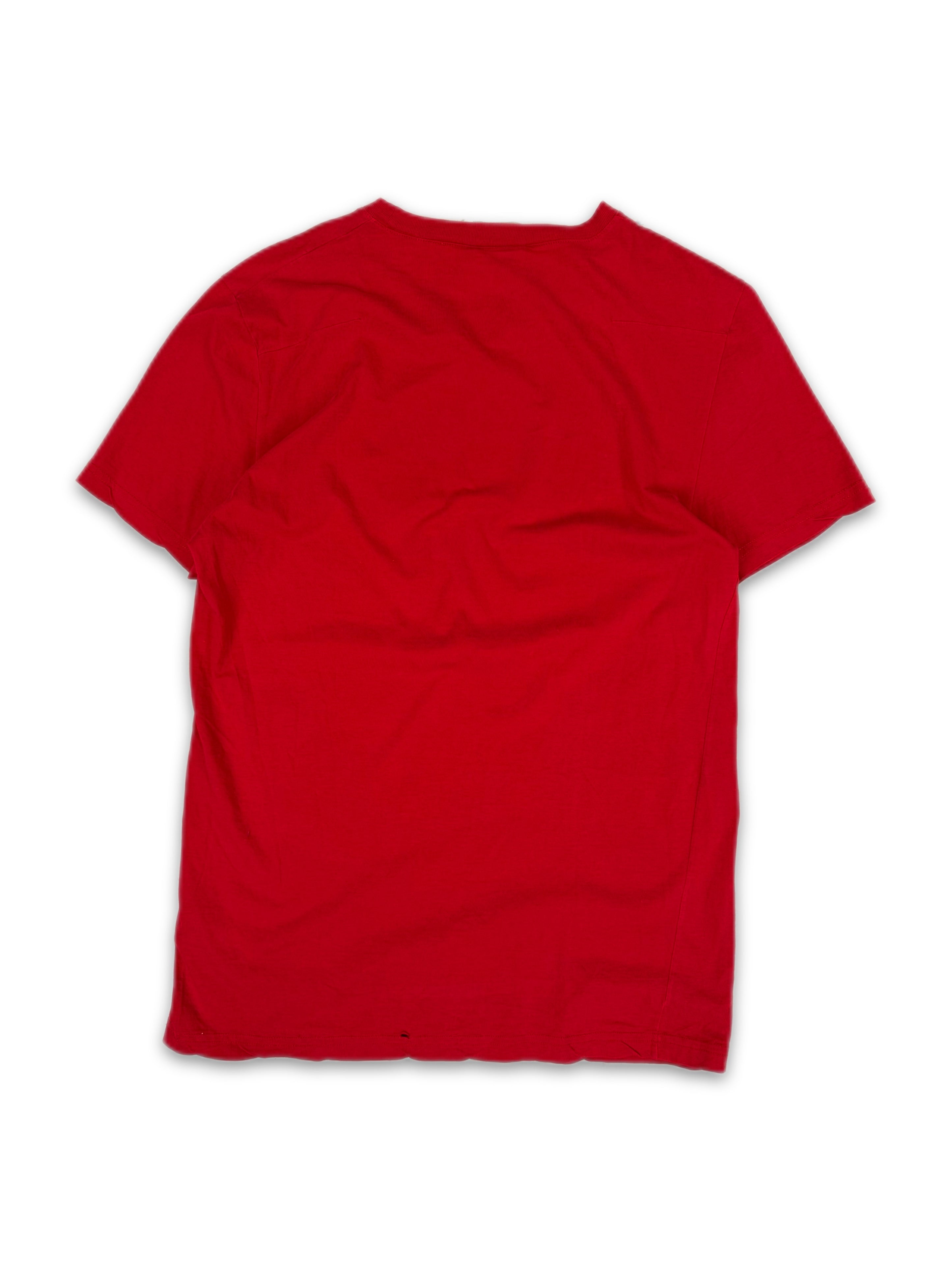 SS07 Dior Homme ‘Bruce Lee’ Red Graphic T-Shirt