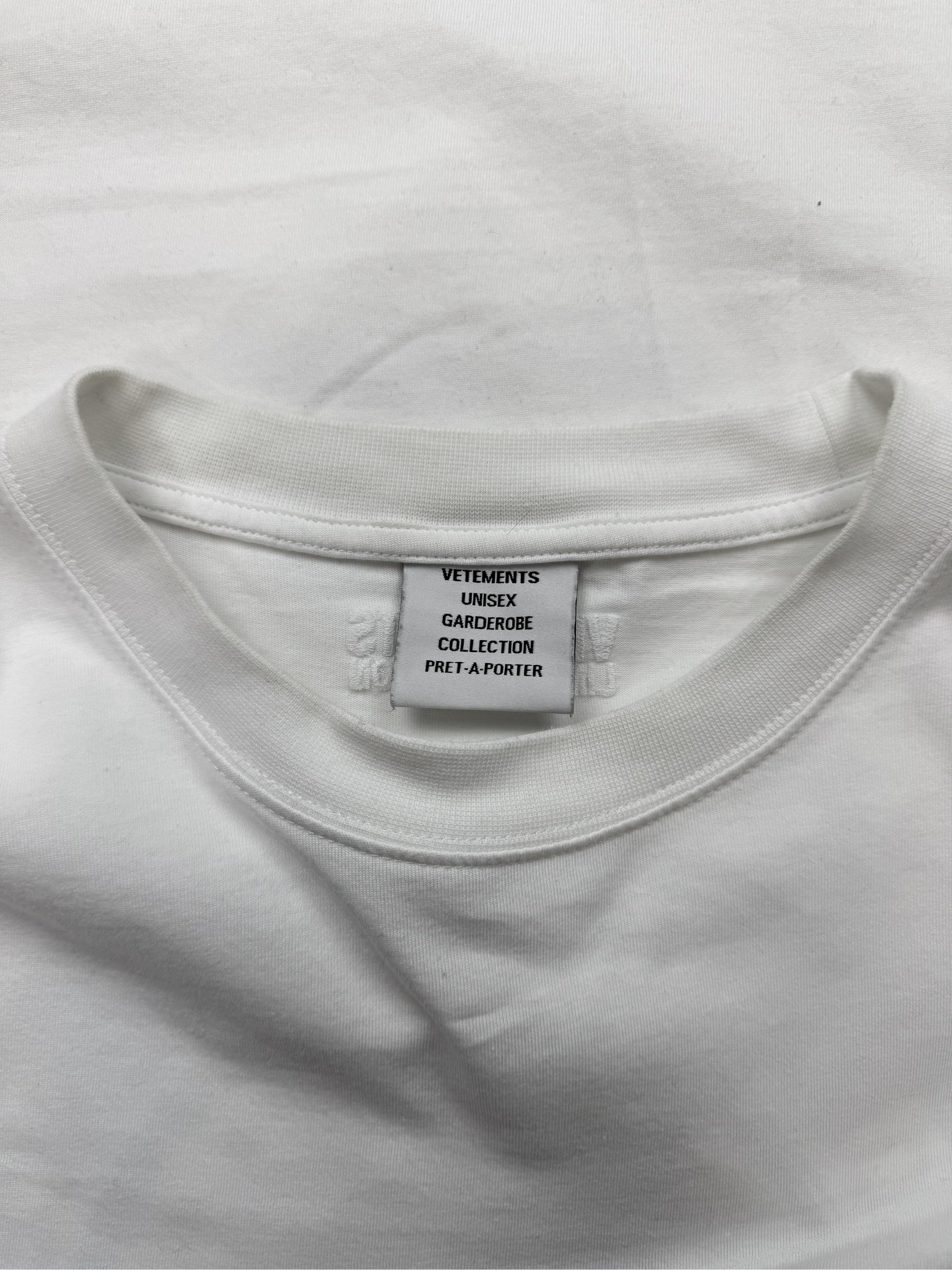 AW21 Vetements ‘Think While It’s Legal’ Slogan Graphic T-Shirt