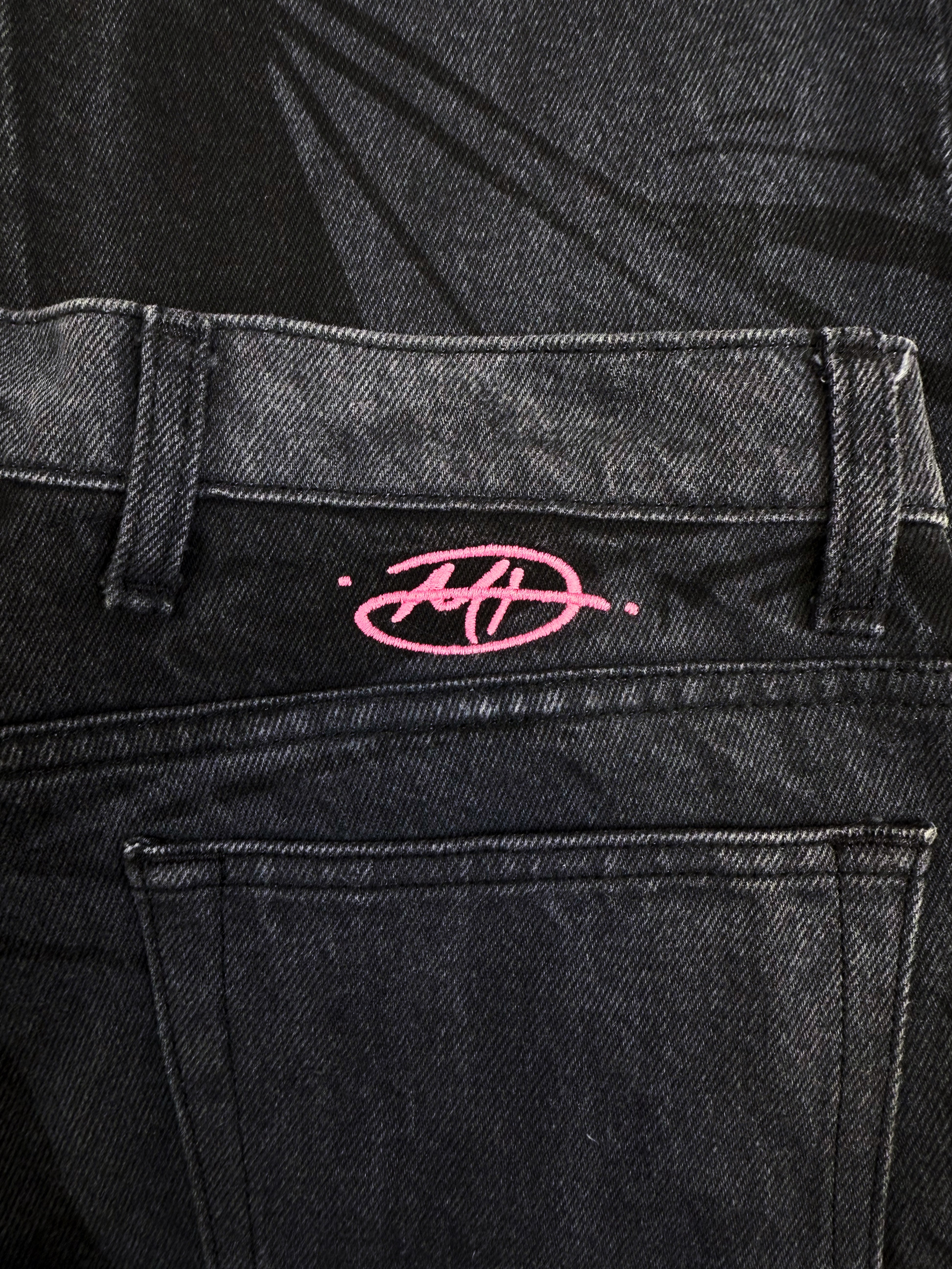 Matty Boy ‘99 Eyes’ Anti Promo Black Contrast Denim Jeans