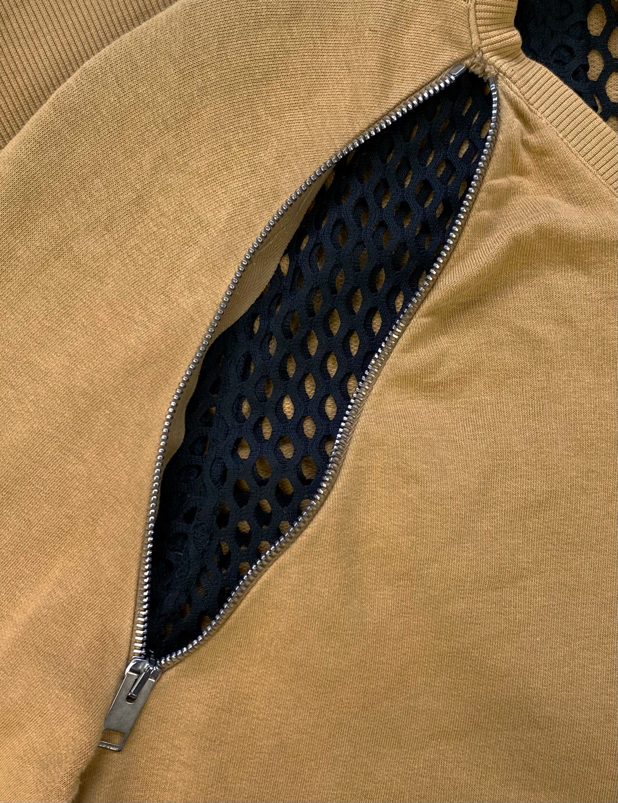 AW04 Dior Homme by Hedi Slimane Shoulder Zip Longsleeve