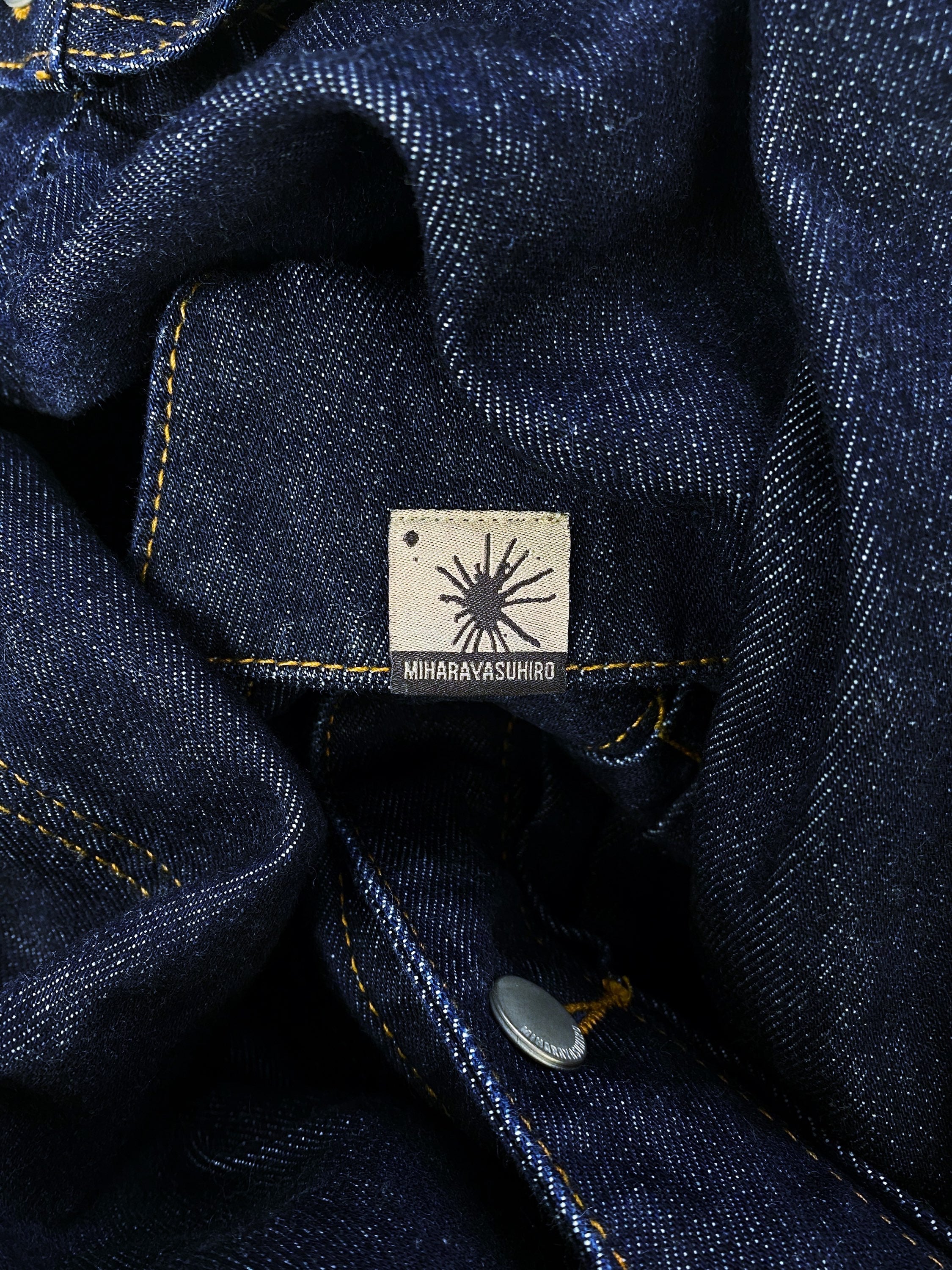 Mihara Yasuhiro Heavyweight Indigo Denim Jacket