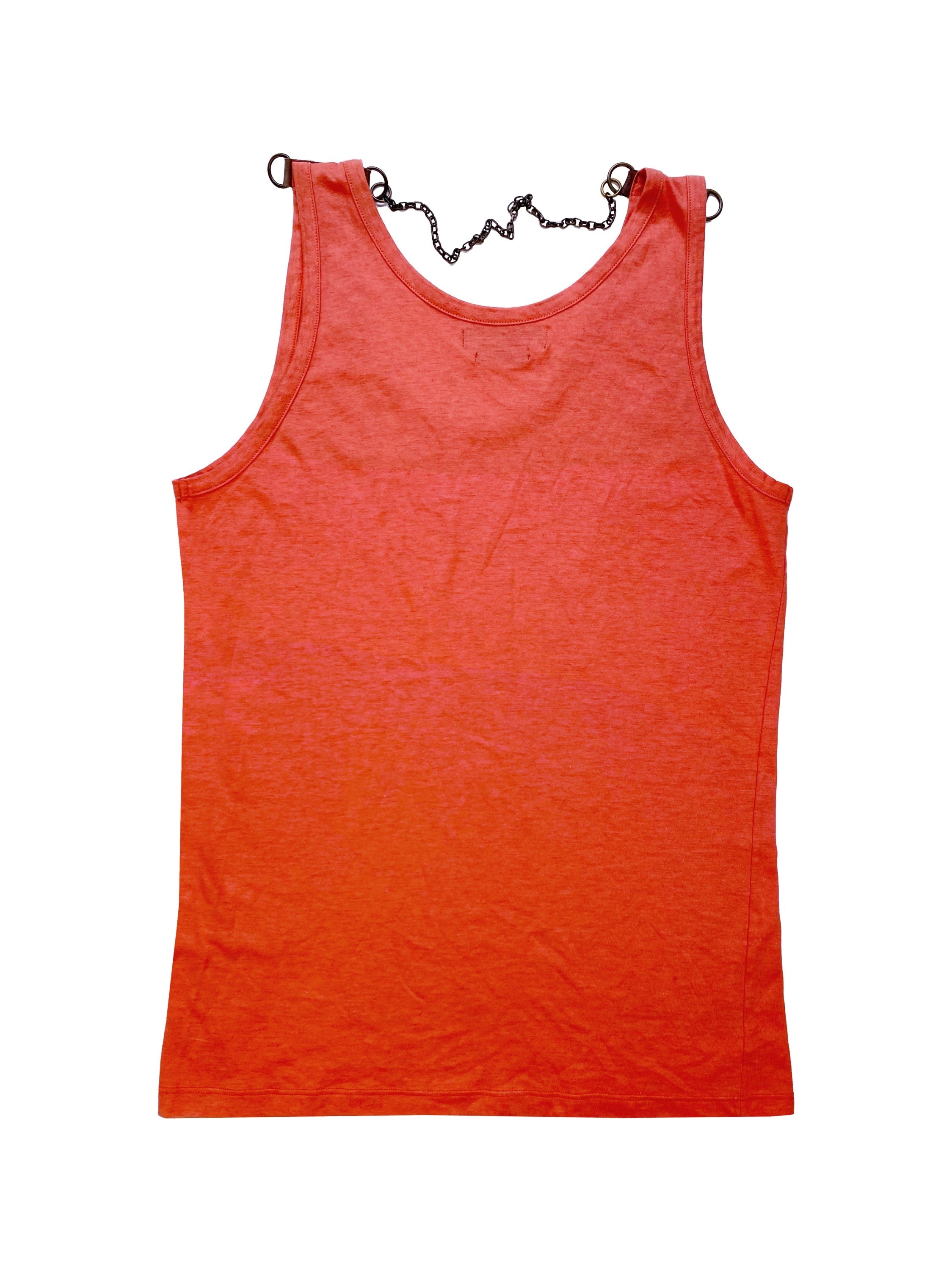 00’s Alexander McQueen Chain Link Sleeveless Tank Top