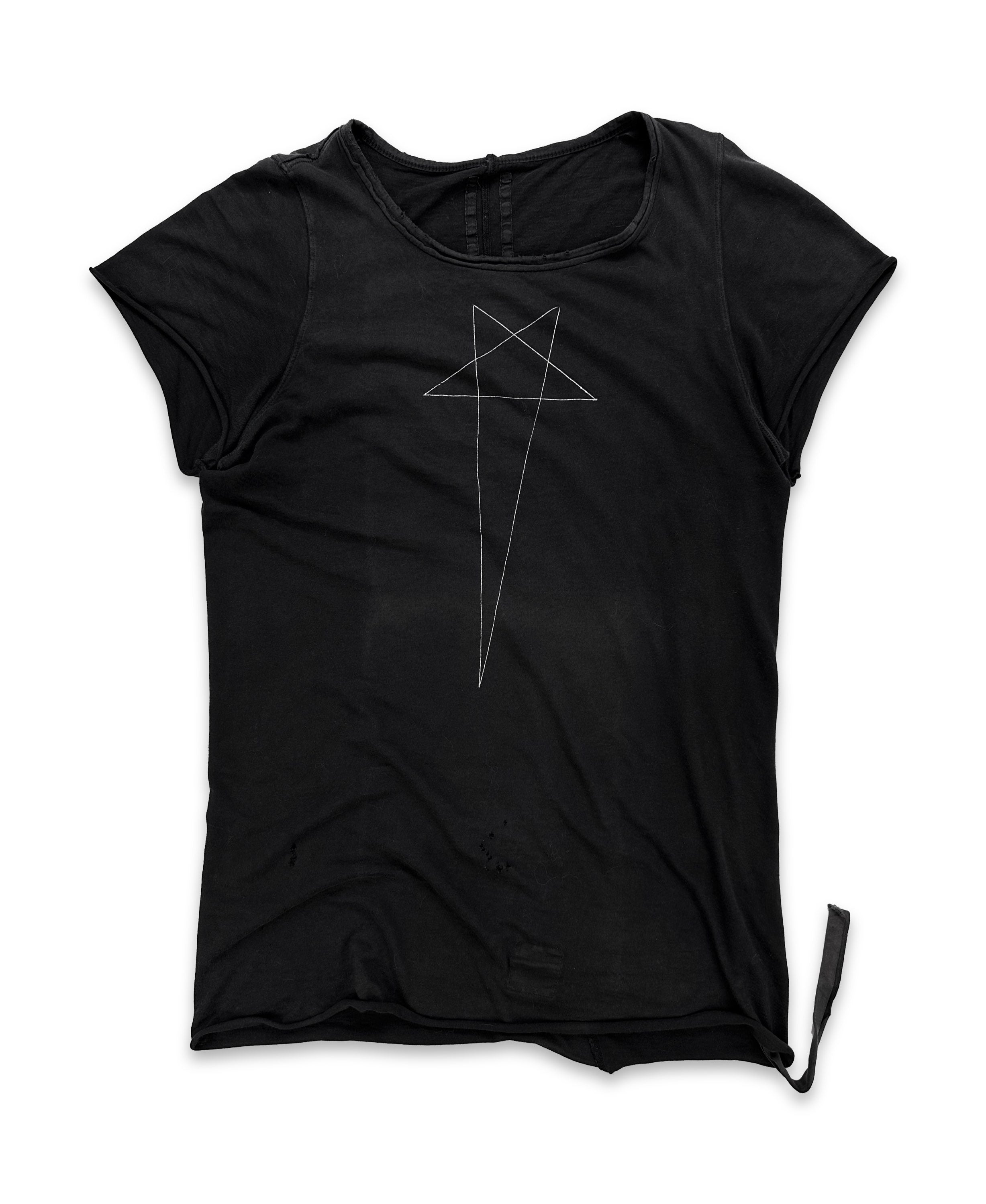 Rick Owens DRKSHDW ‘Pentagram’ Skin Fitting T-Shirt