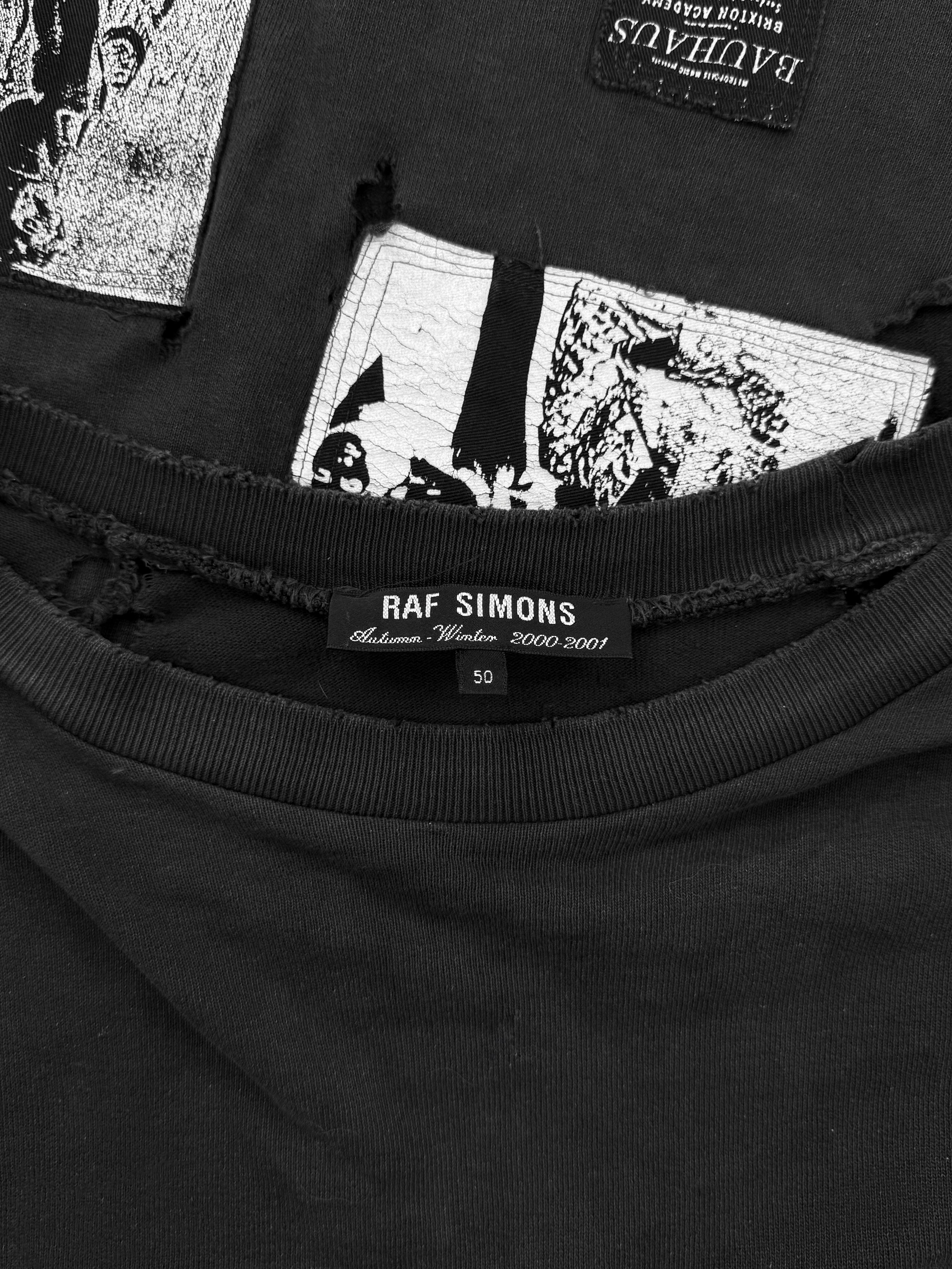 AW01 Raf Simons ‘Riot Riot Riot’ Reverse Patch SAMPLE Crewneck
