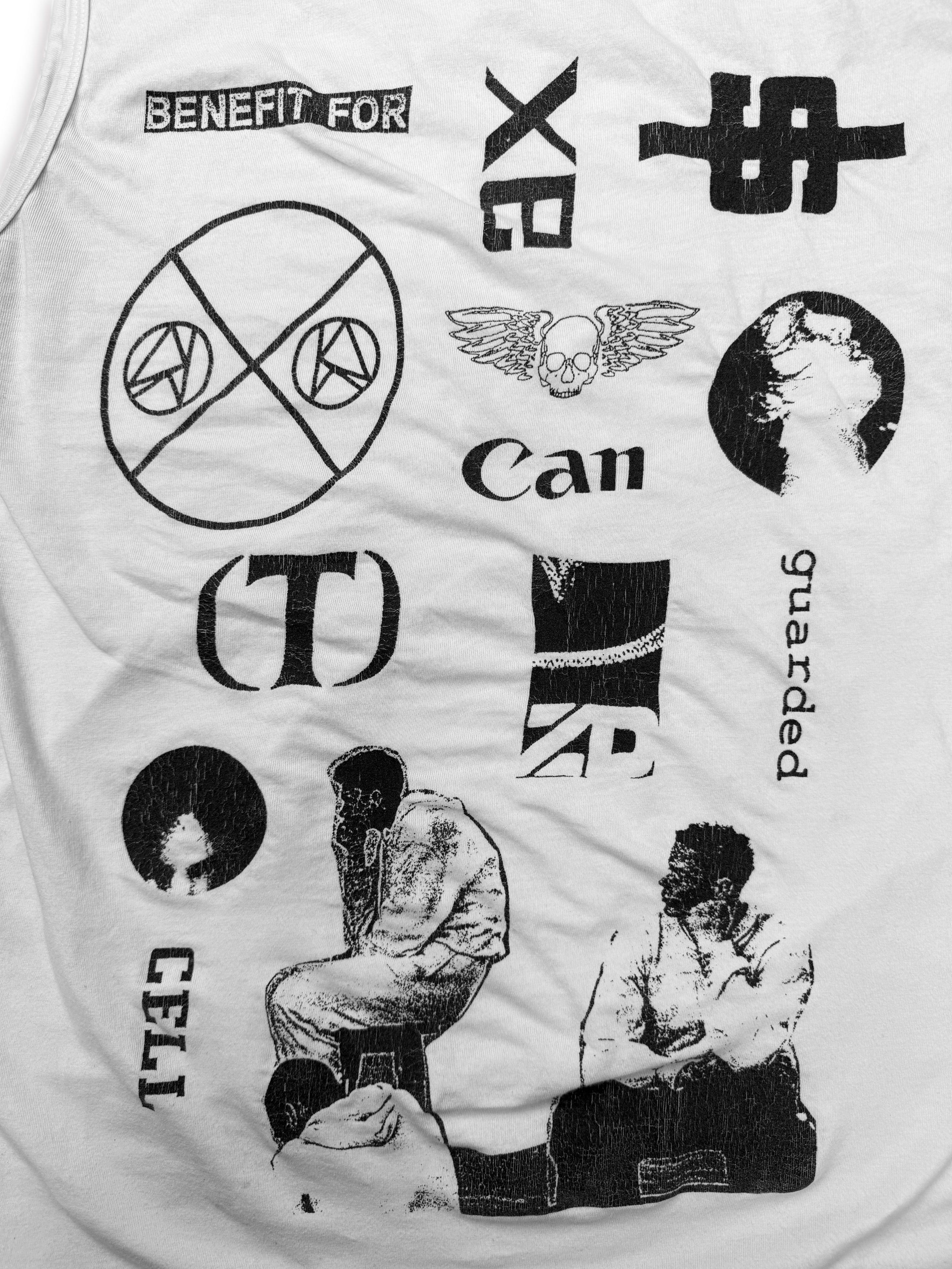 SS03 Raf Simons ‘Consumed’ Cell Graphic Tank Top