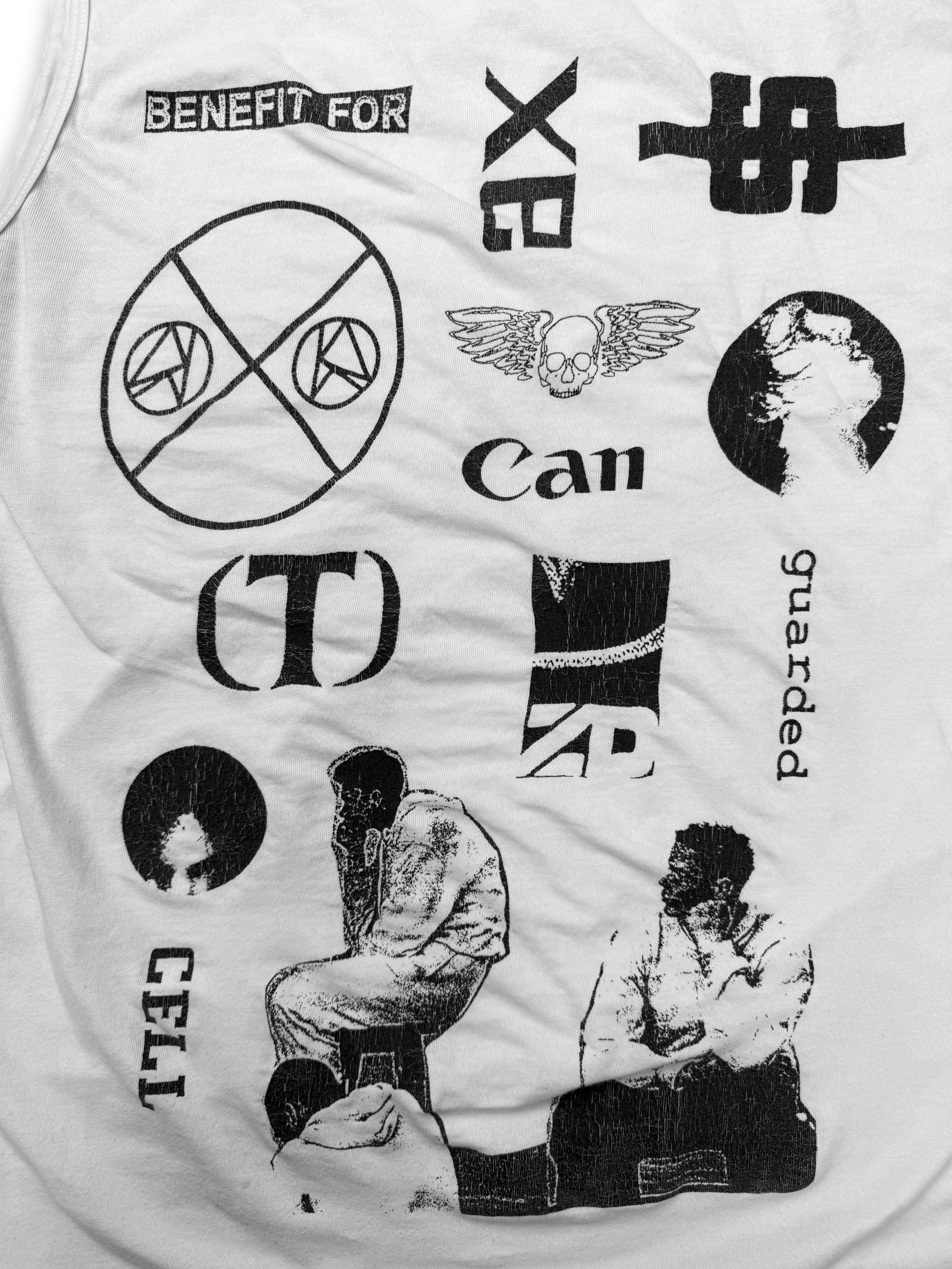 SS03 Raf Simons ‘Consumed’ Cell Graphic Tank Top