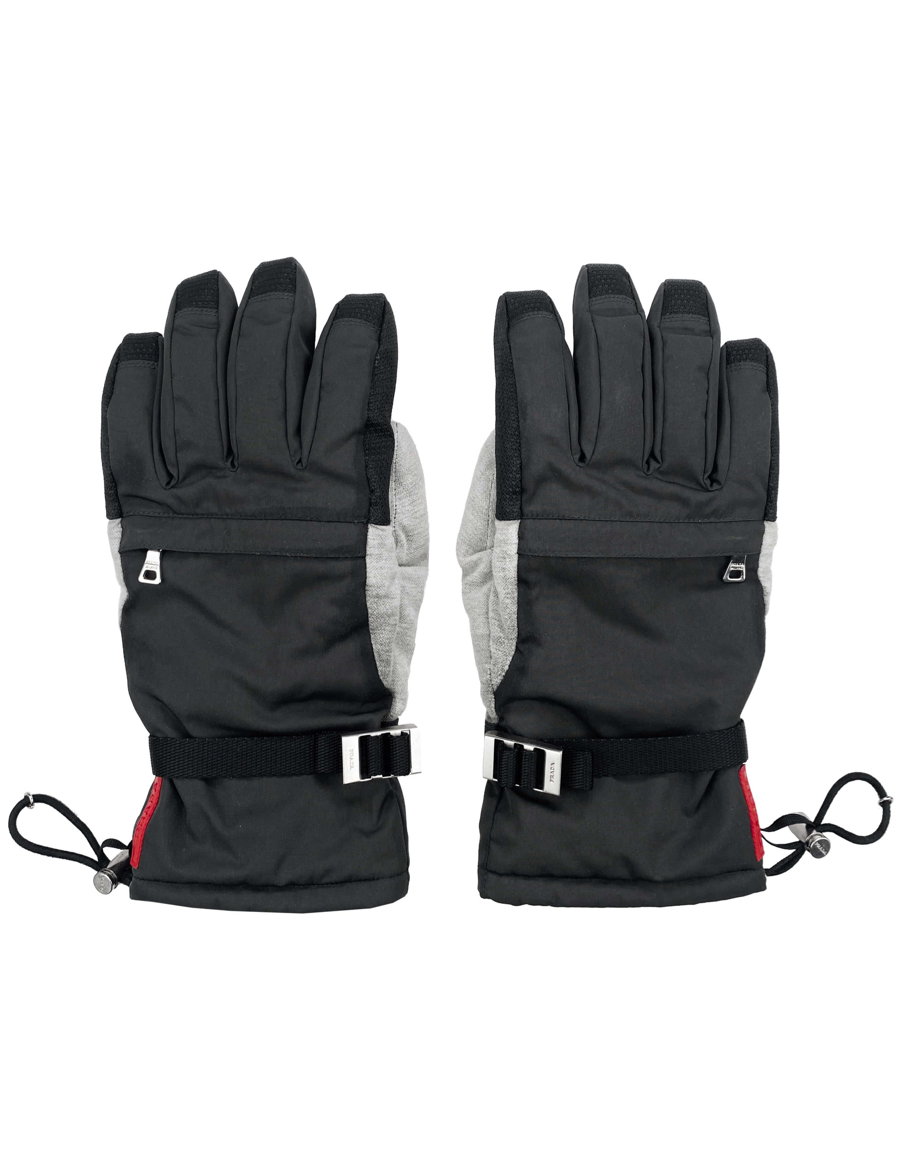 2000’s Prada Sport Stash Pocket Padded Gloves