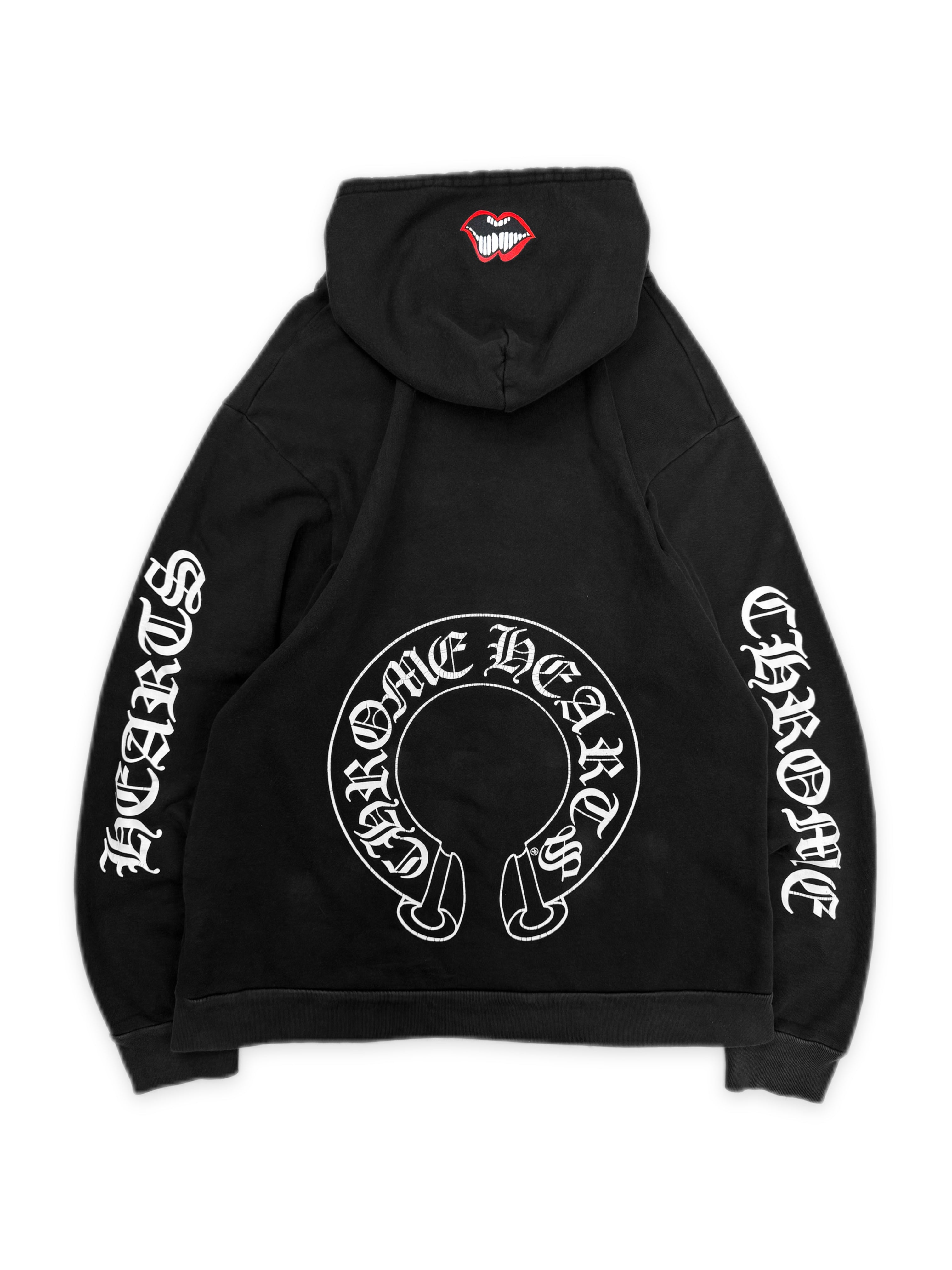 Chrome Hearts x Matty Boy Chomper Horseshoe Logo Hoodie
