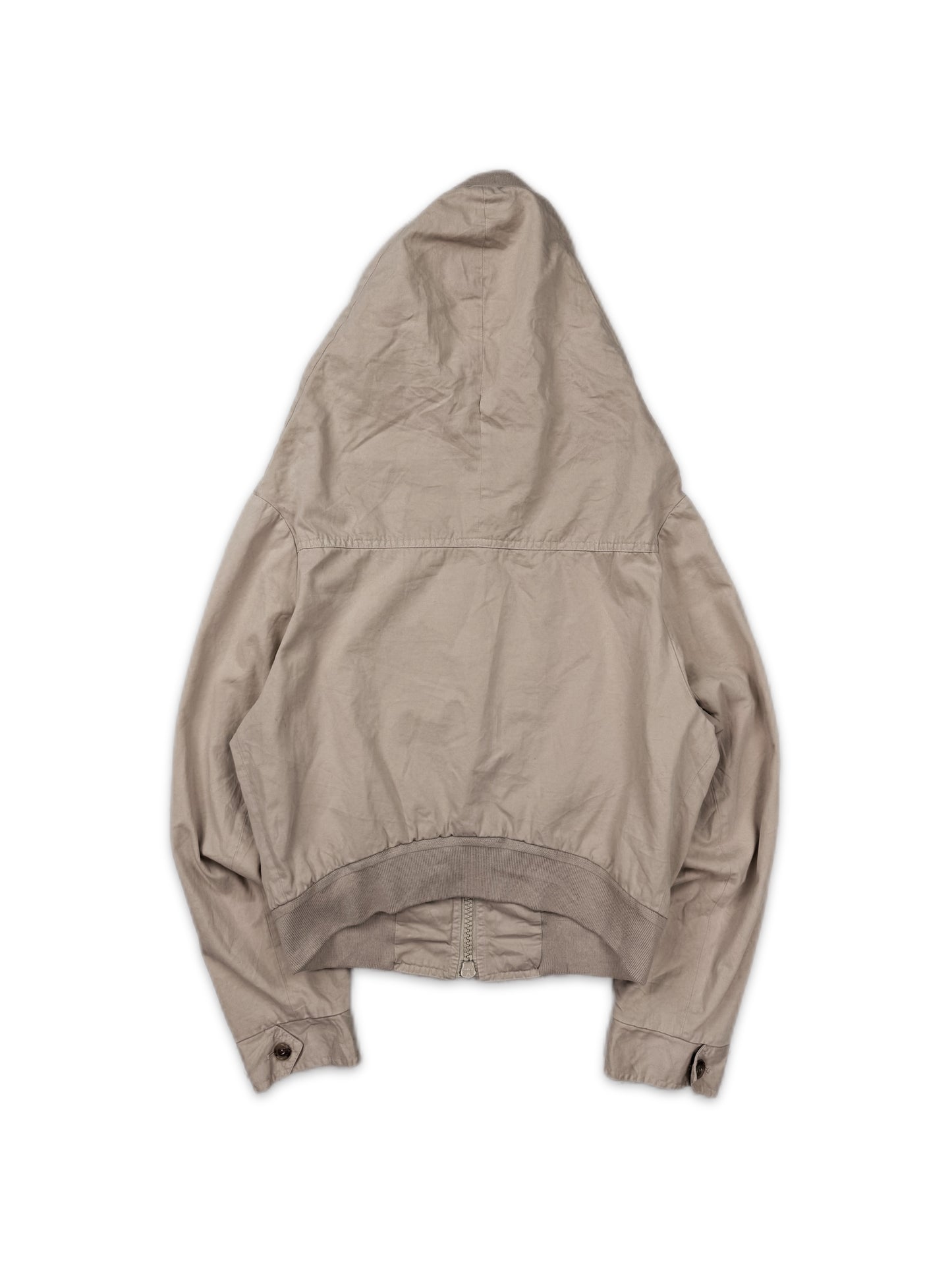 AW05 Maison Margiela ‘Paparazzi’ Hunchback Black Bomber Jacket