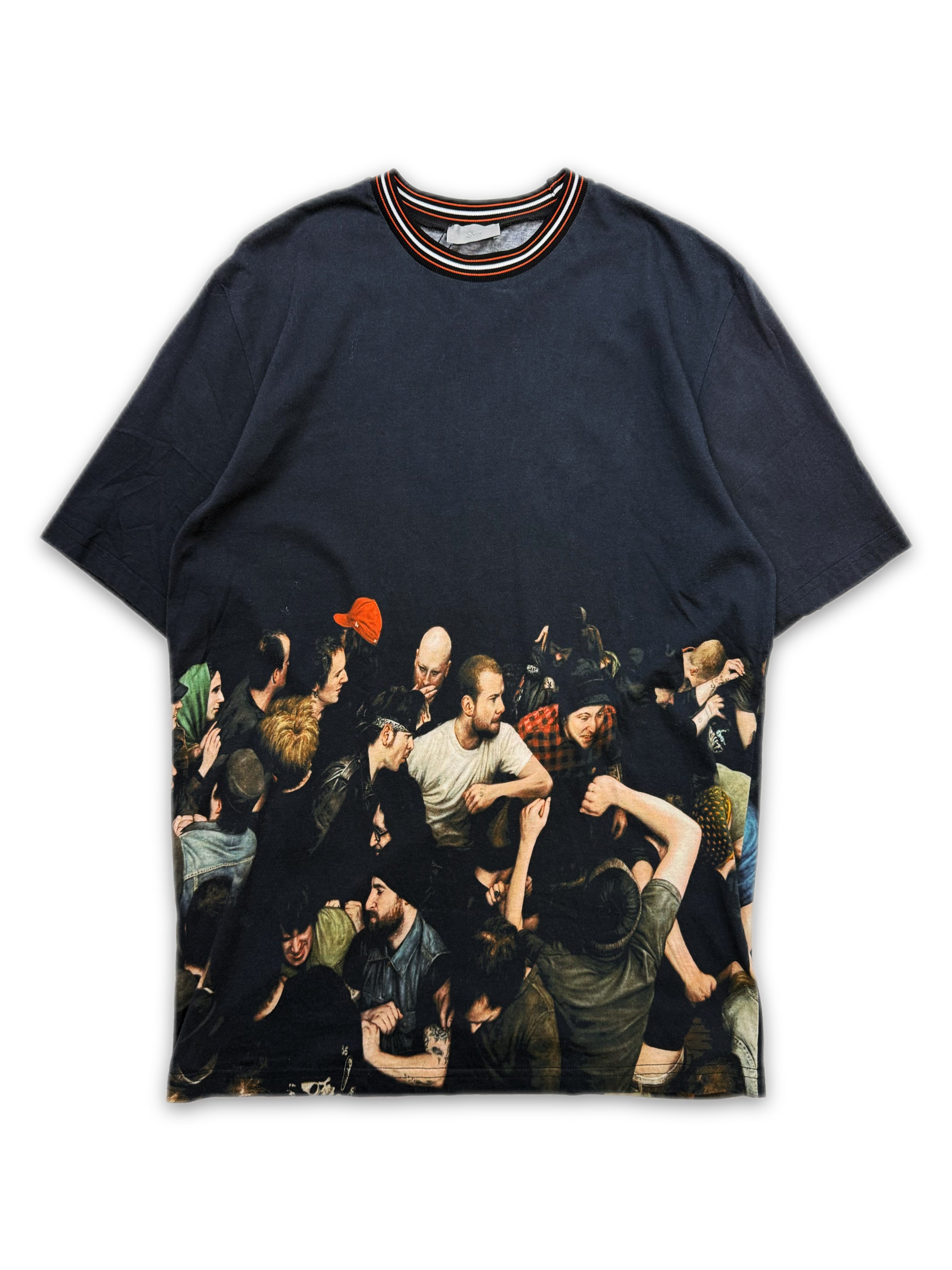 AW17 Dior Homme x Dan Witz ‘Moshpit’ Ringer T-Shirt
