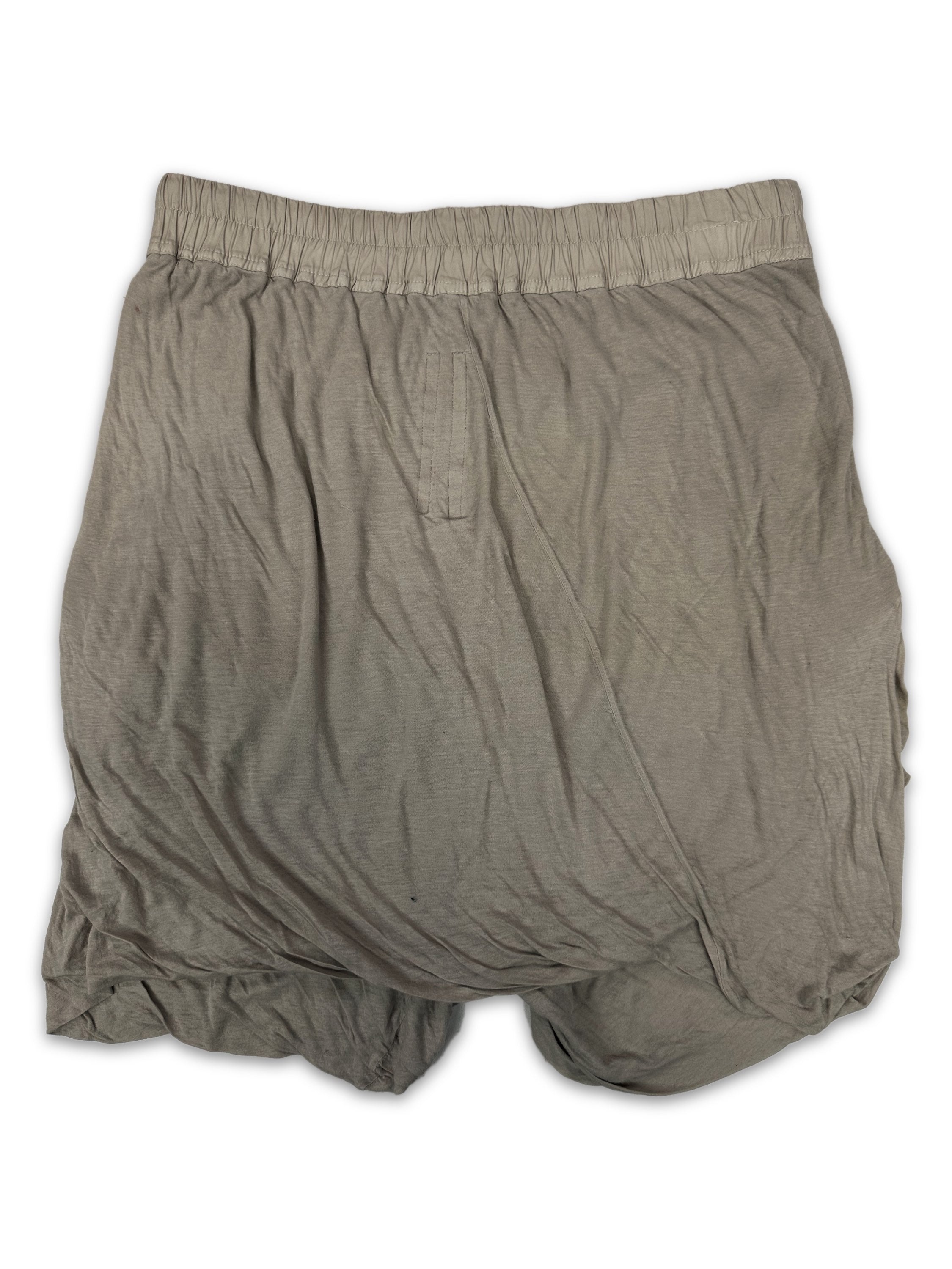 Rick Owens Light Weight Beige ‘Skirted’ Shorts