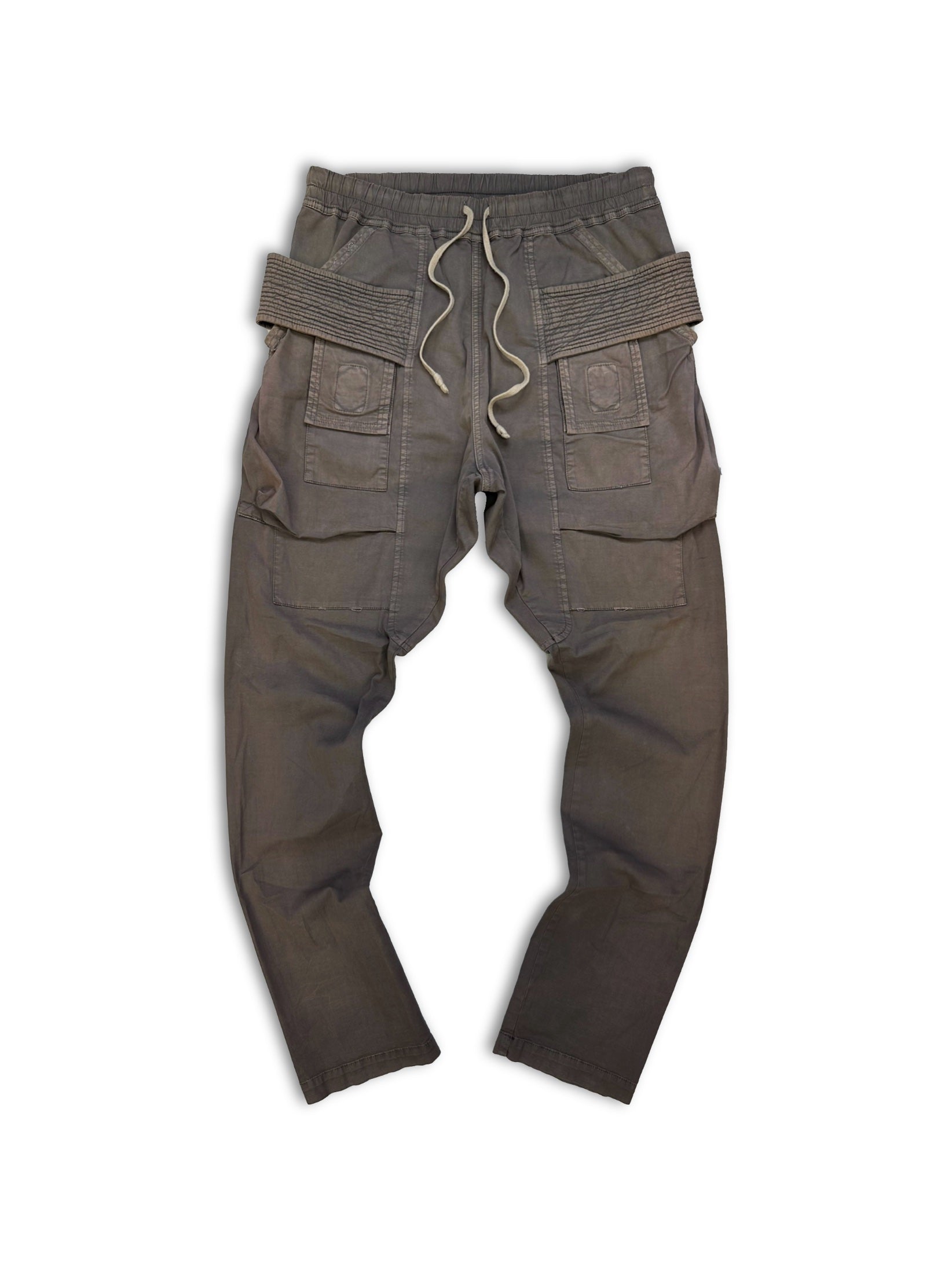 SS14 Rick Owens ‘Creatch’ Cargo Dust Wide Cut Pants