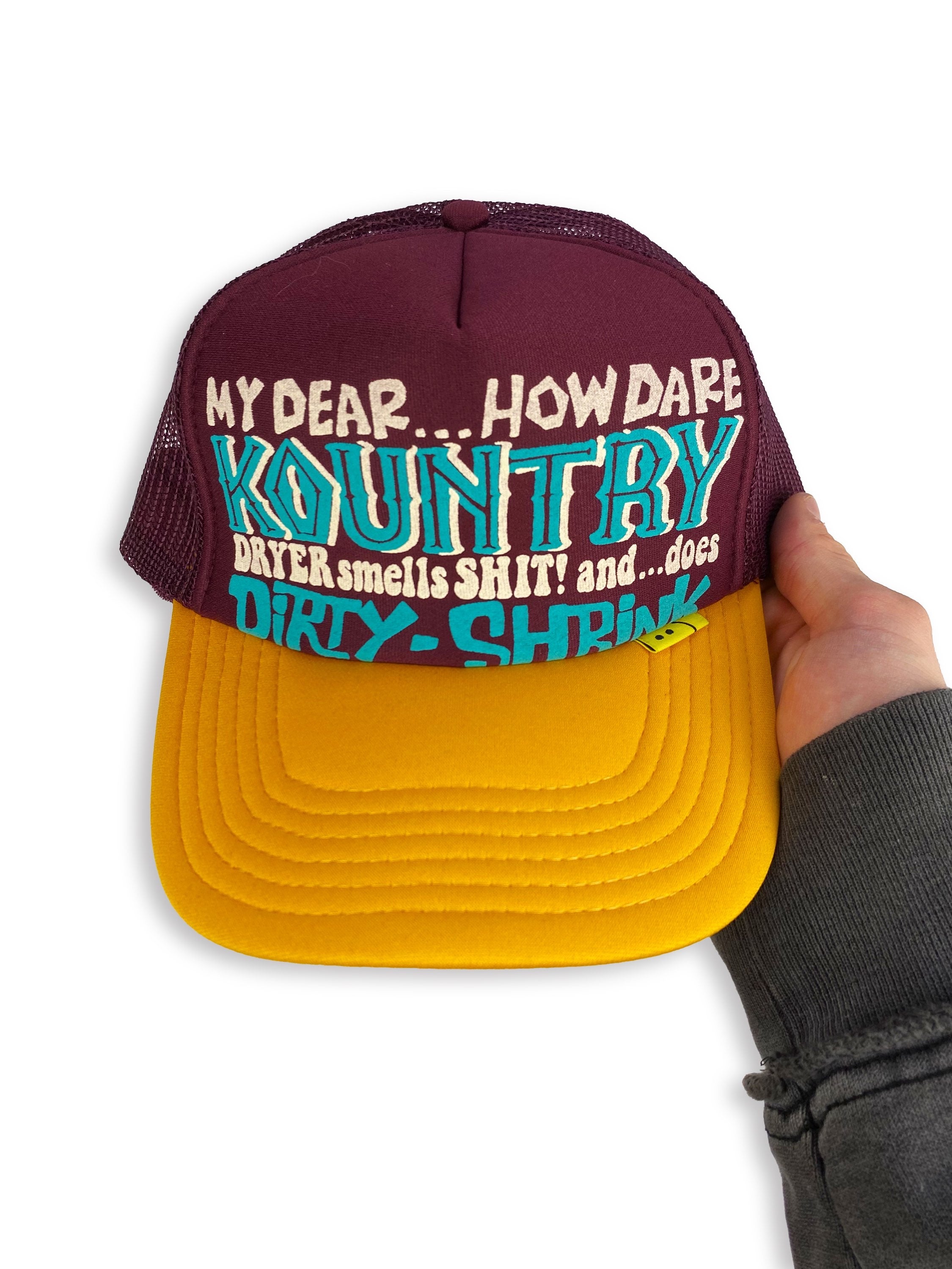 SS23 Kapital Kountry Two Tone Graphic Mesh Trucker Hat