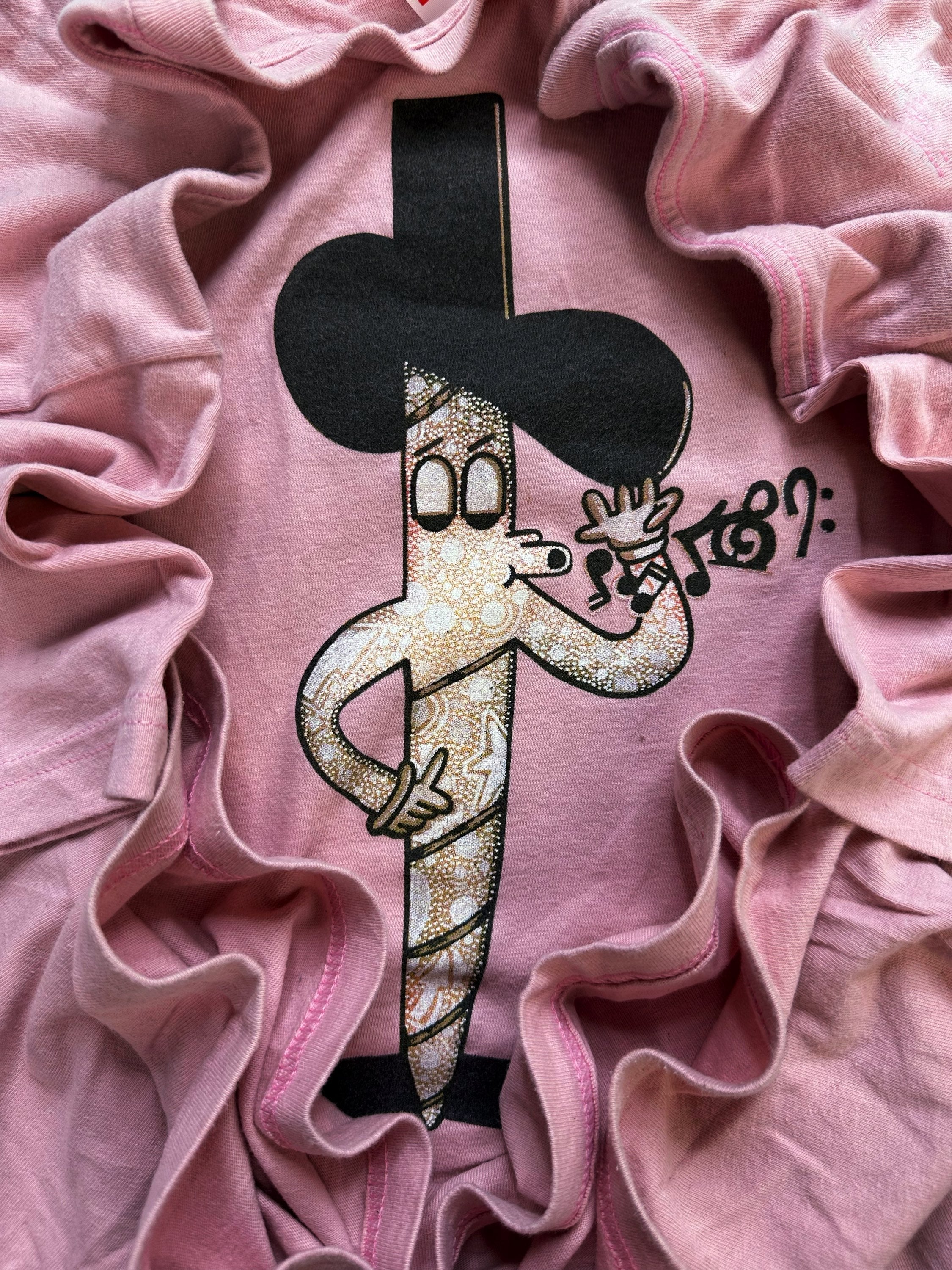 AW16 Supreme x Blade ‘Jointman’ Pink Graphic T-Shirt