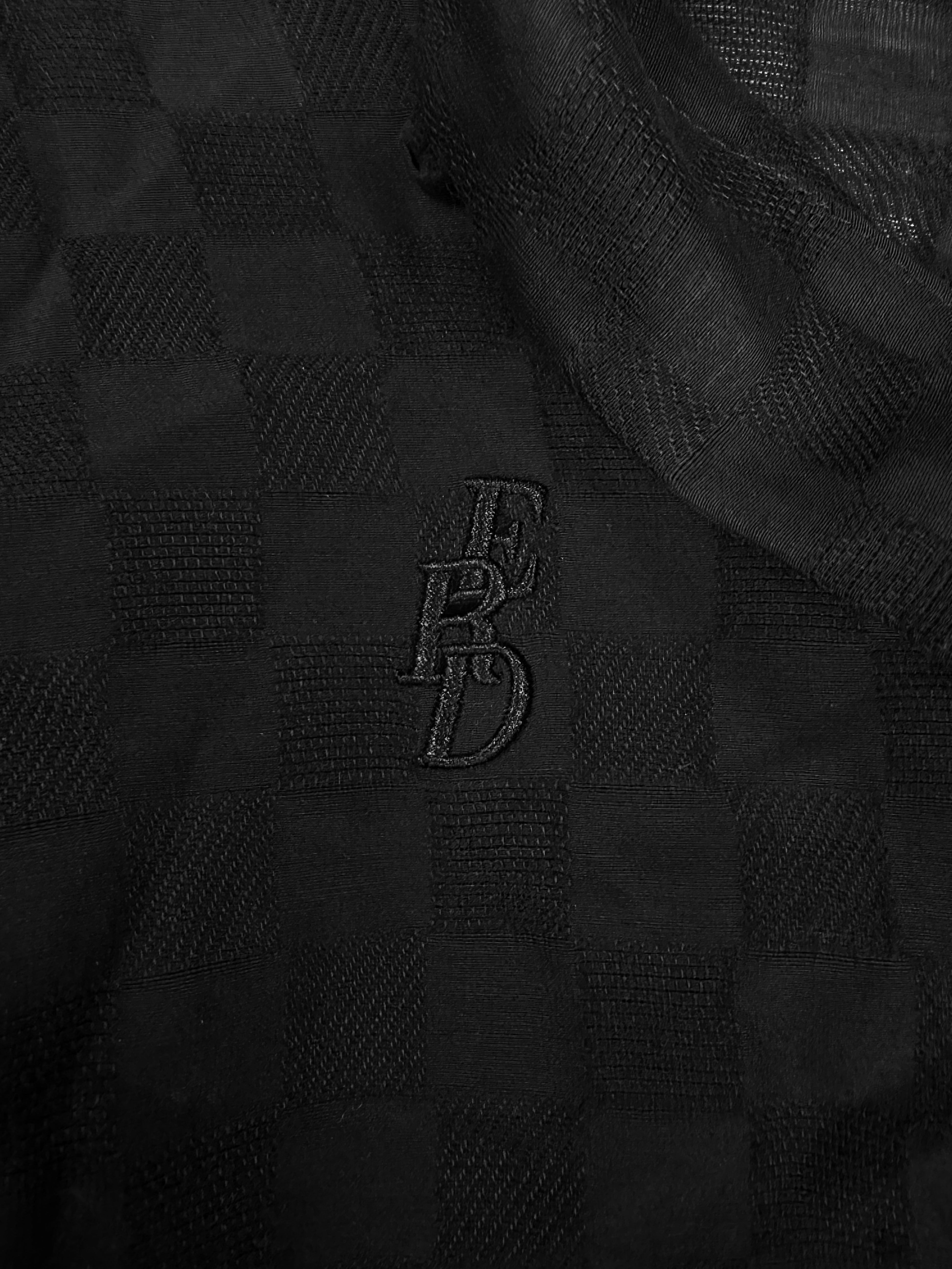 Enfants Riches Deprimes ‘ERD’ Logo Cropped Checkered Button Up
