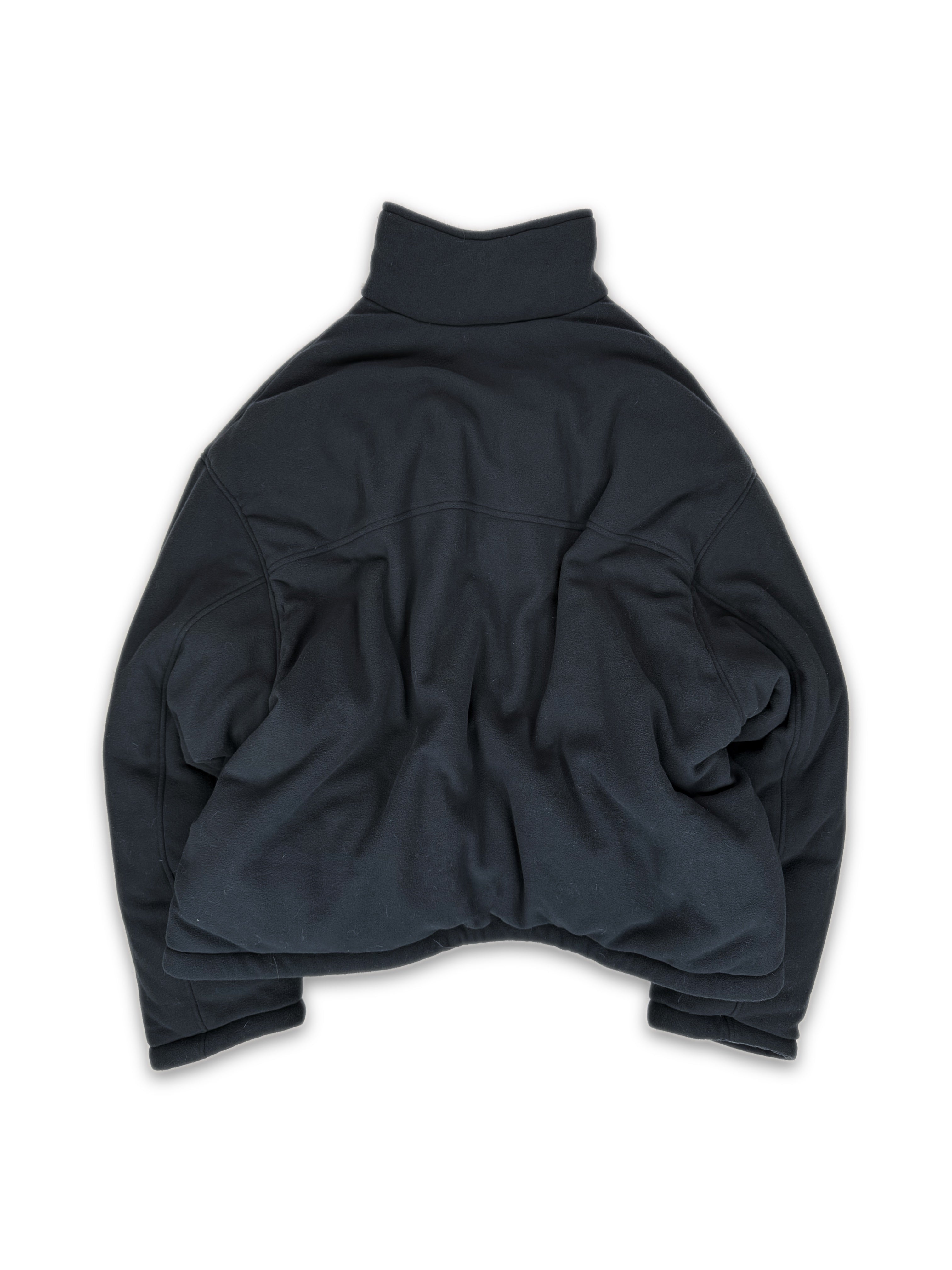 AW22 Balenciaga ‘B’ Logo Reversible Puffer Oversized Fleece Jacket