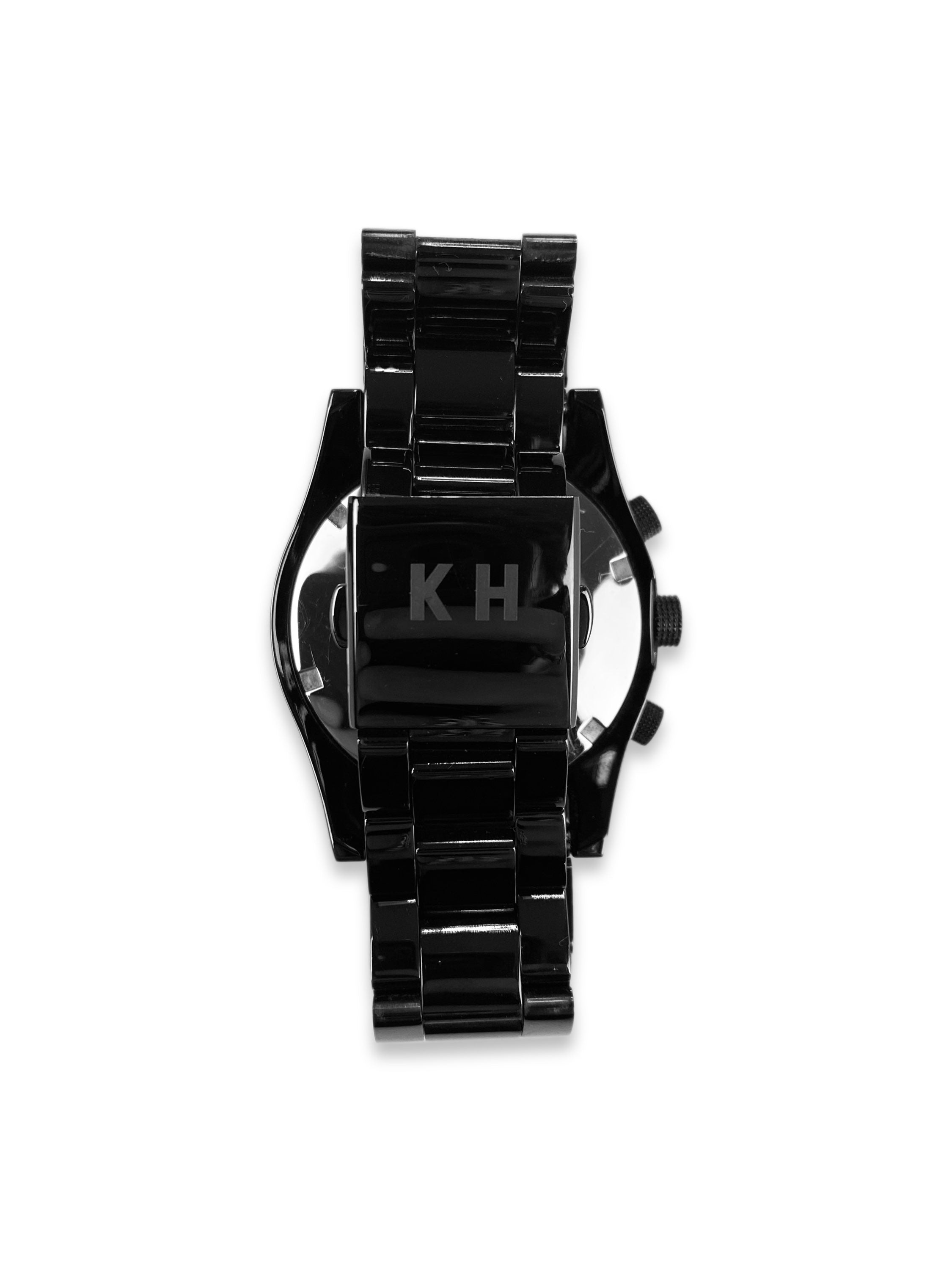 Katharine Hamnett Black Chronograph Watch