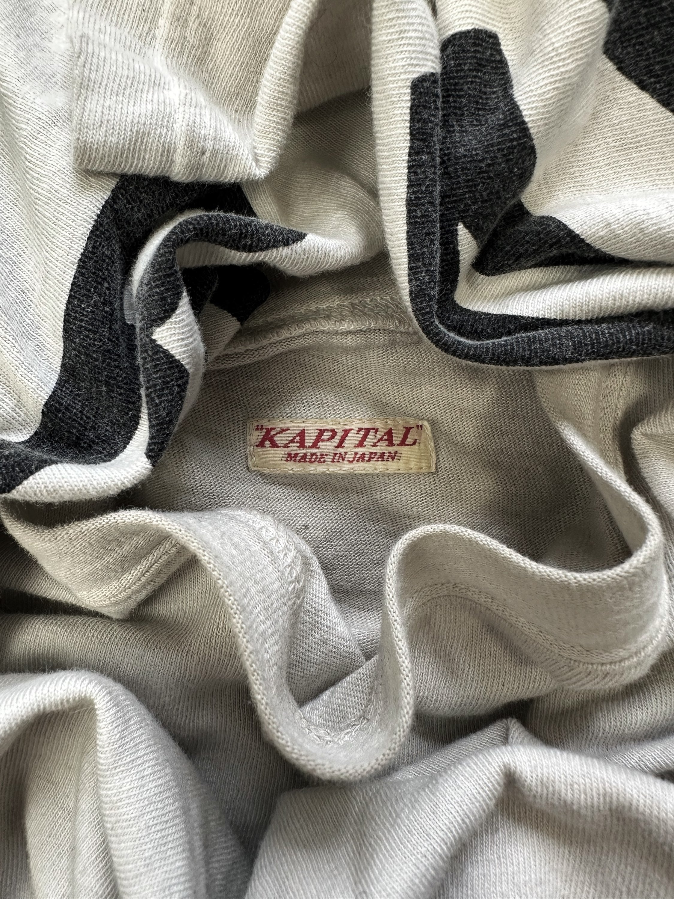 Kapital ‘Army’ Oversized Spell Out Short Sleeve T-Shirt