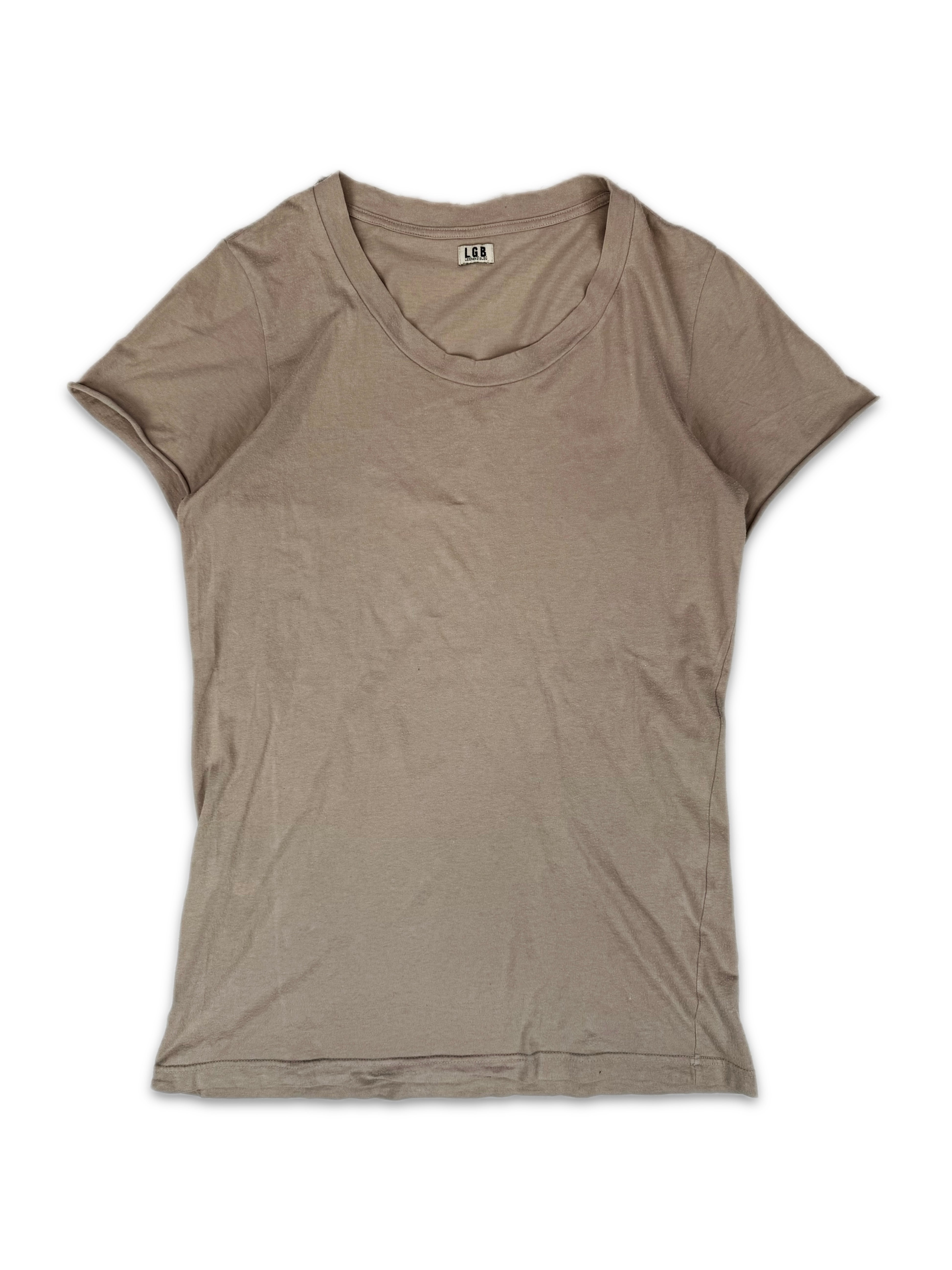 L.G.B. Le Grande Bleu Beige Light Weight T-Shirt