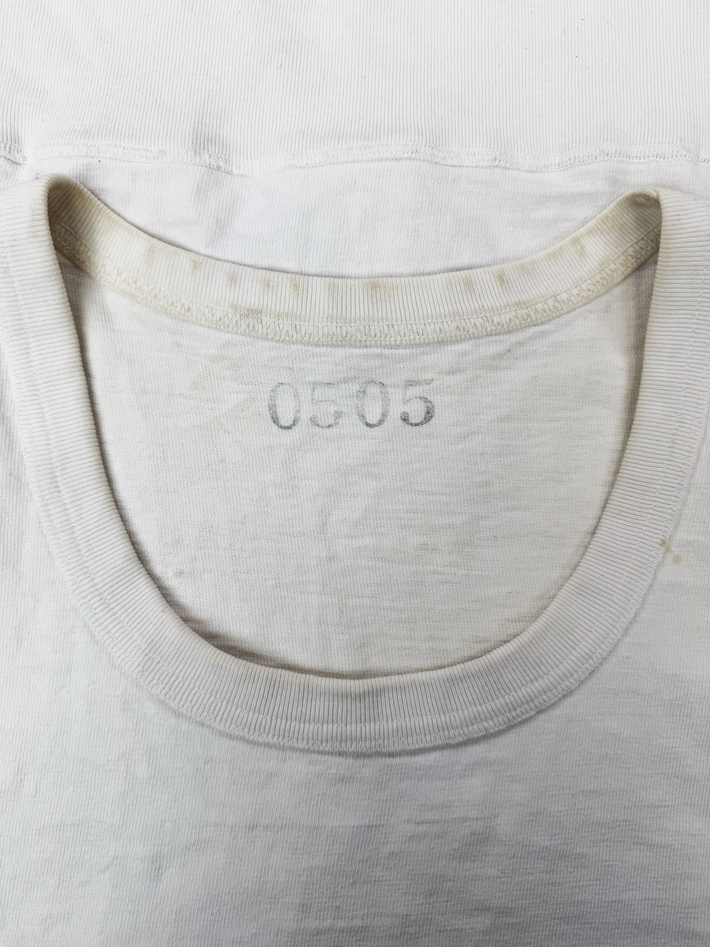 Kapital White Heavy Weight Sleeveless Tank-top