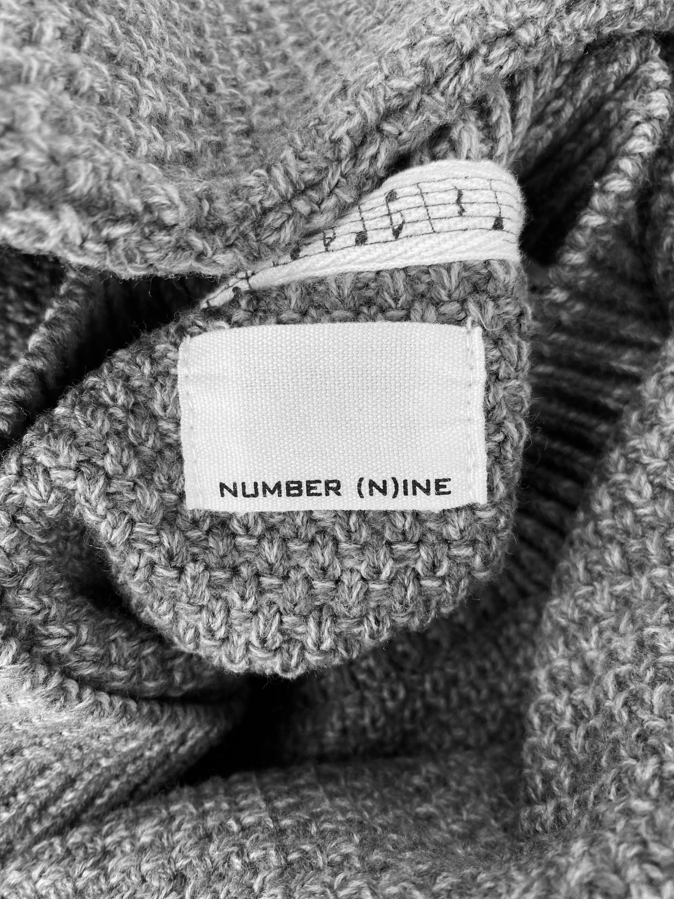 Number (N)ine Heavy Weight Oversized Knitted Sweater
