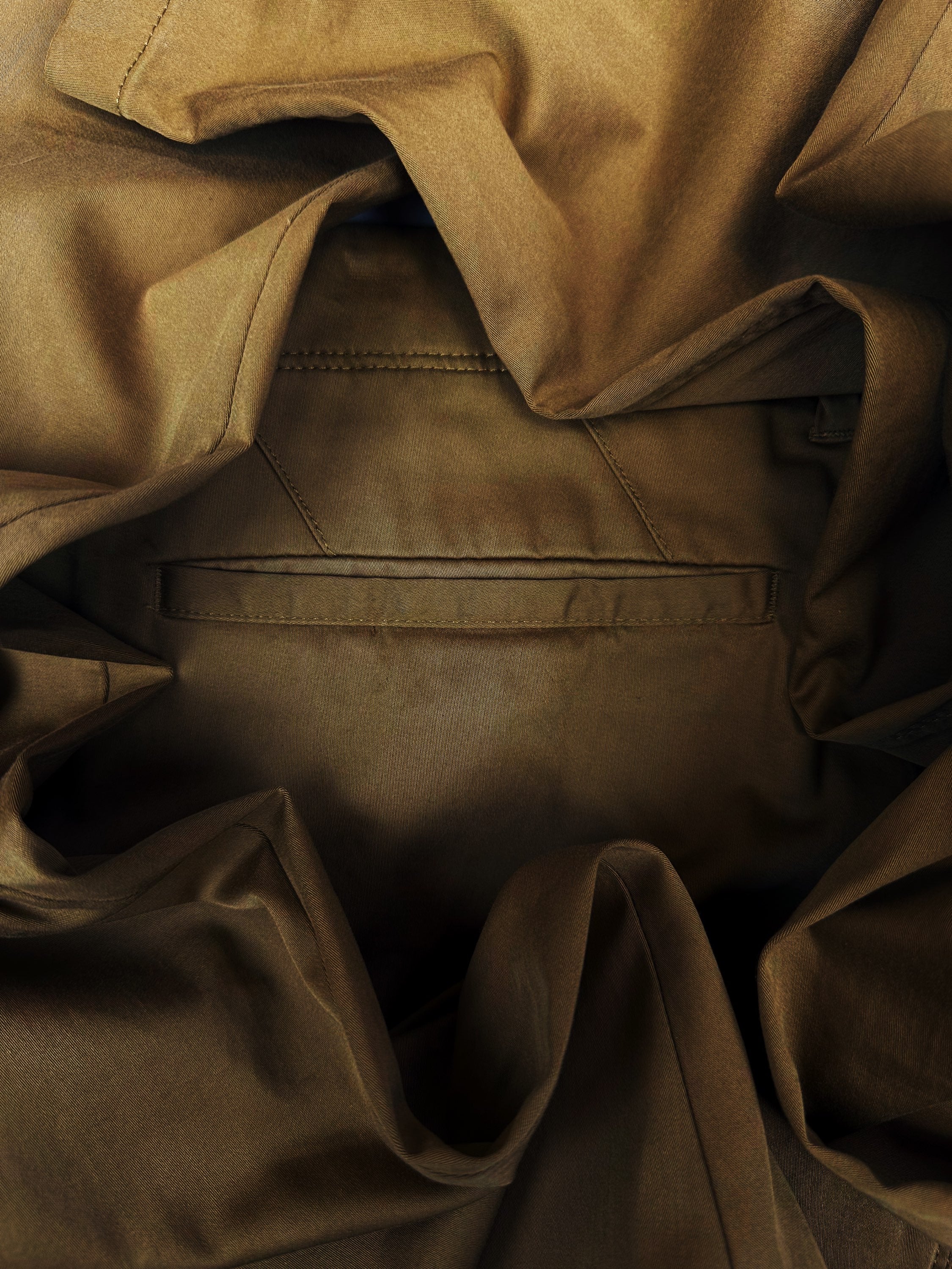 Acne Studios Tan Light Weight Slit Pocket Pants