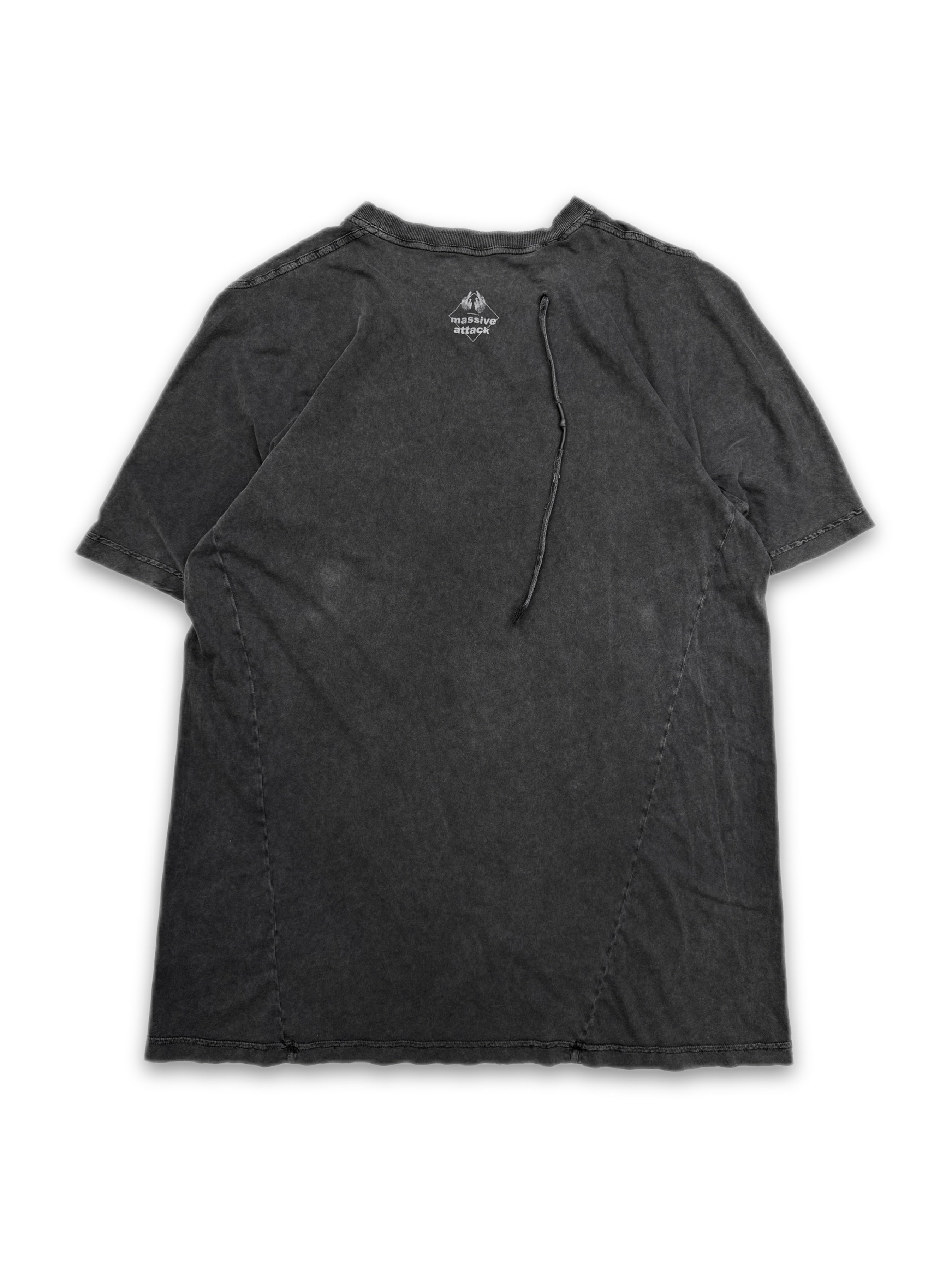 Boris Bidjan Saberi ‘X-Ray’ Slate Grey Graphic T-Shirt