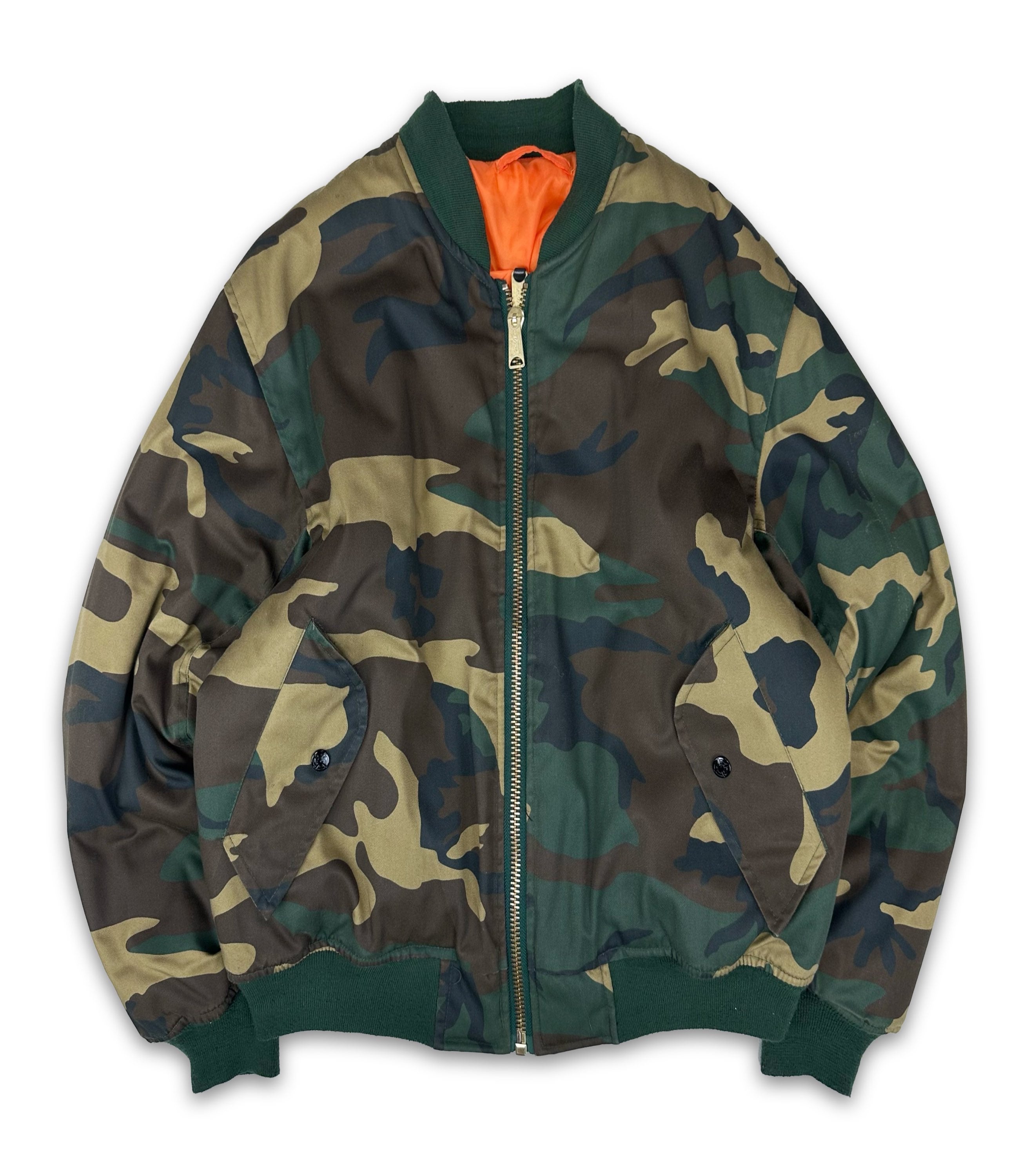 1017 Alyx 9SM ‘Halcyon Blvd’ Green Camo Bomber Jacket