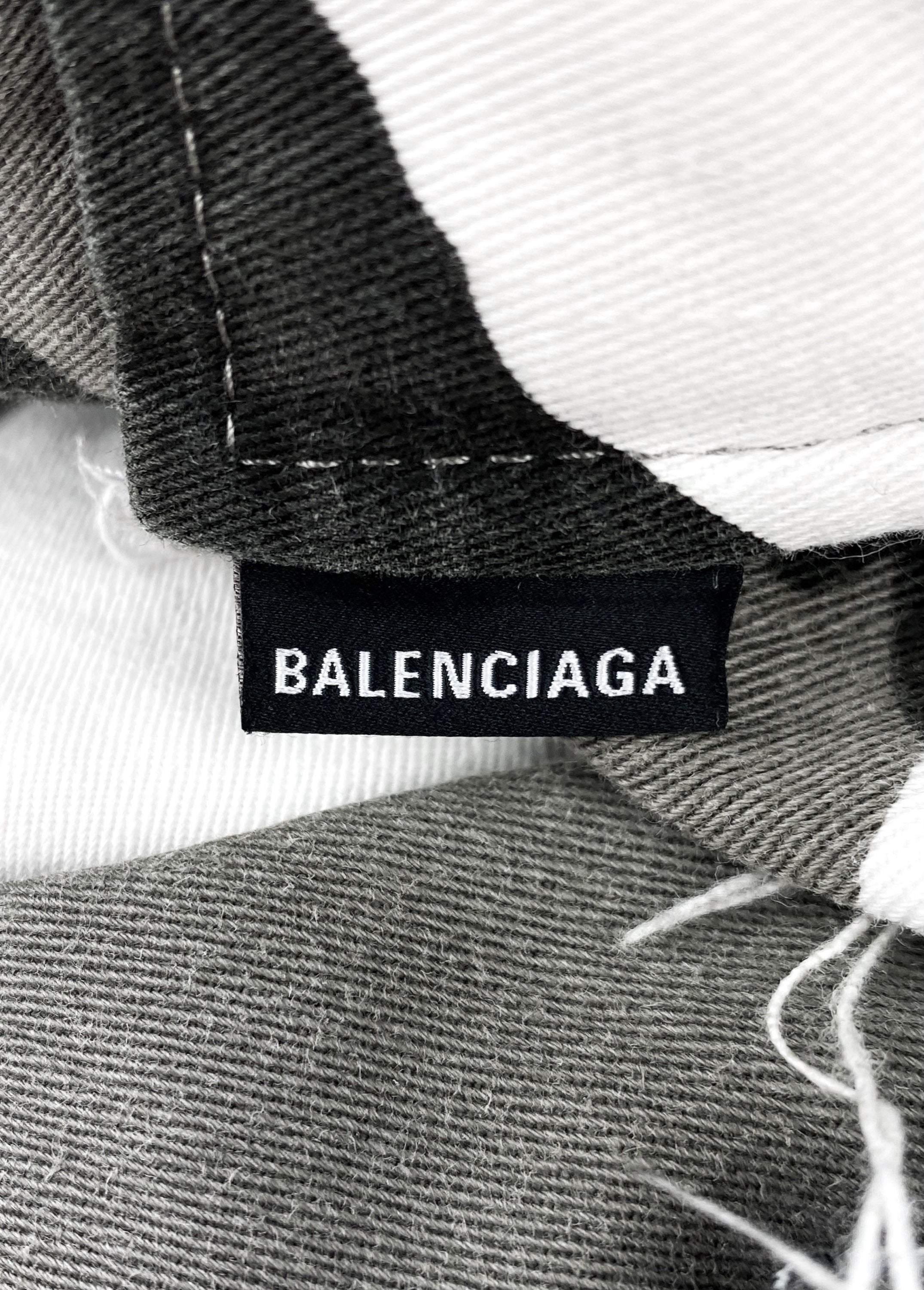 SS18 Balenciaga Digi Snow Camo Cargo Pants