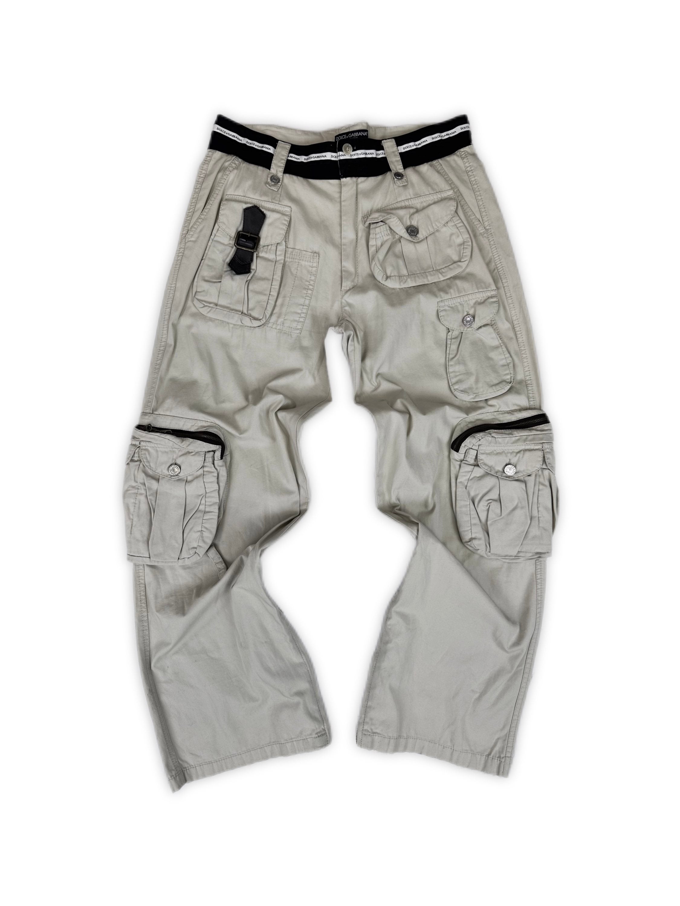 SS05 Dolce &amp; Gabbana ‘Hunting’ Multi Pocket Cargo Pants