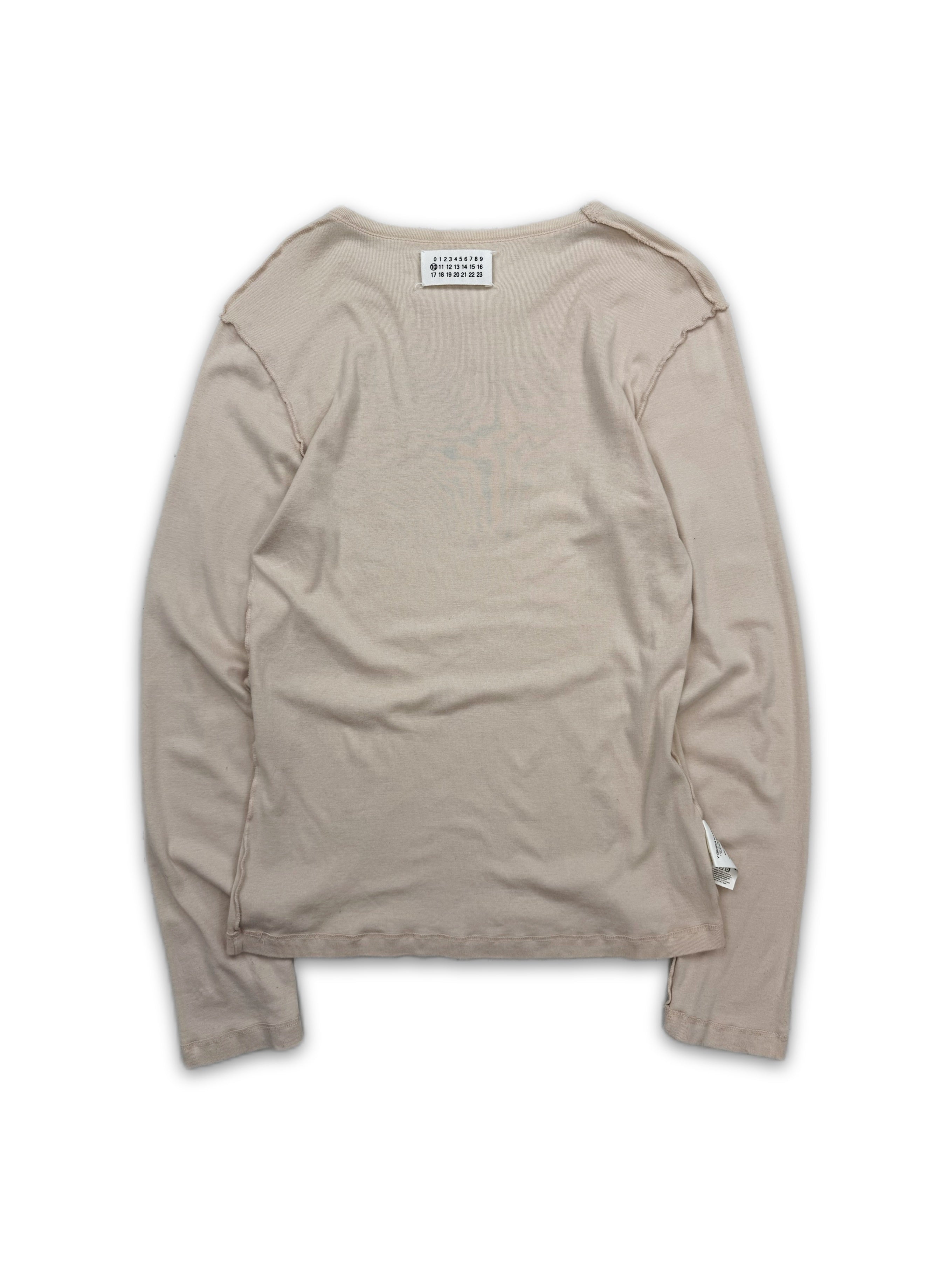 AW06 Maison Margiela ‘I Don’t Smoke’ Reversible Longsleeve Shirt