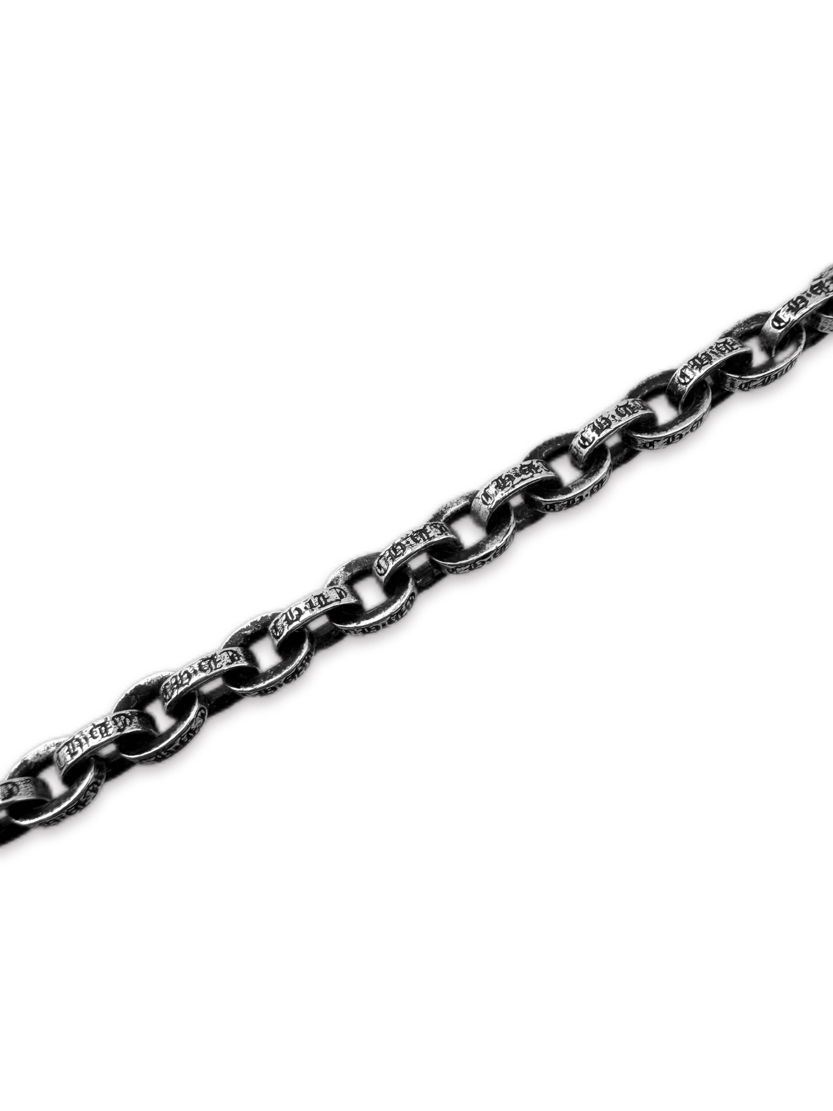 Chrome Hearts 30 inch .925 Silver Paper Chain Necklace