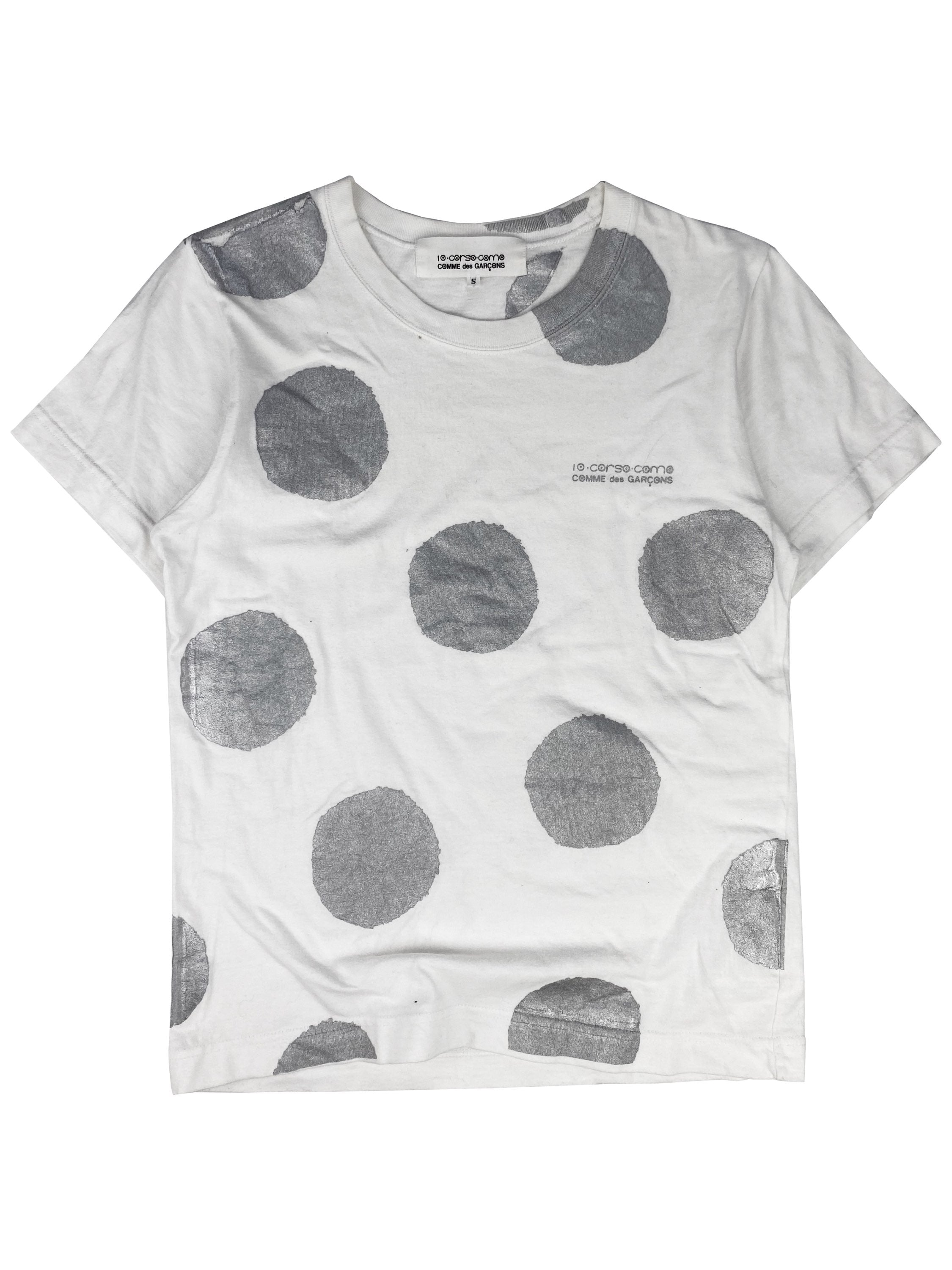 Comme des Garçons x Corso Como Polka Dot White T-Shirt