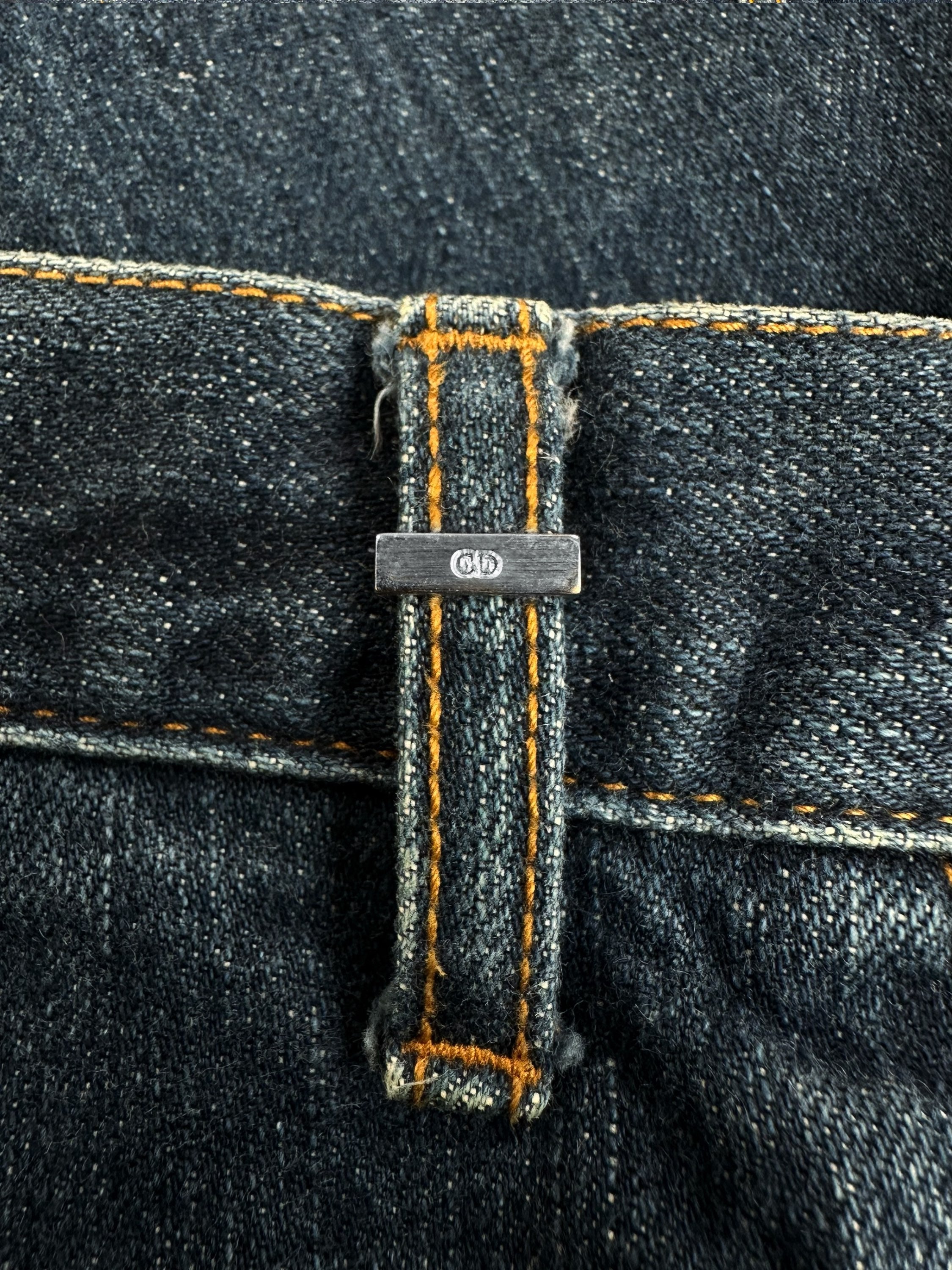 00s Dior by Hedi Slimane Dark Wash Slim Cut Denim
