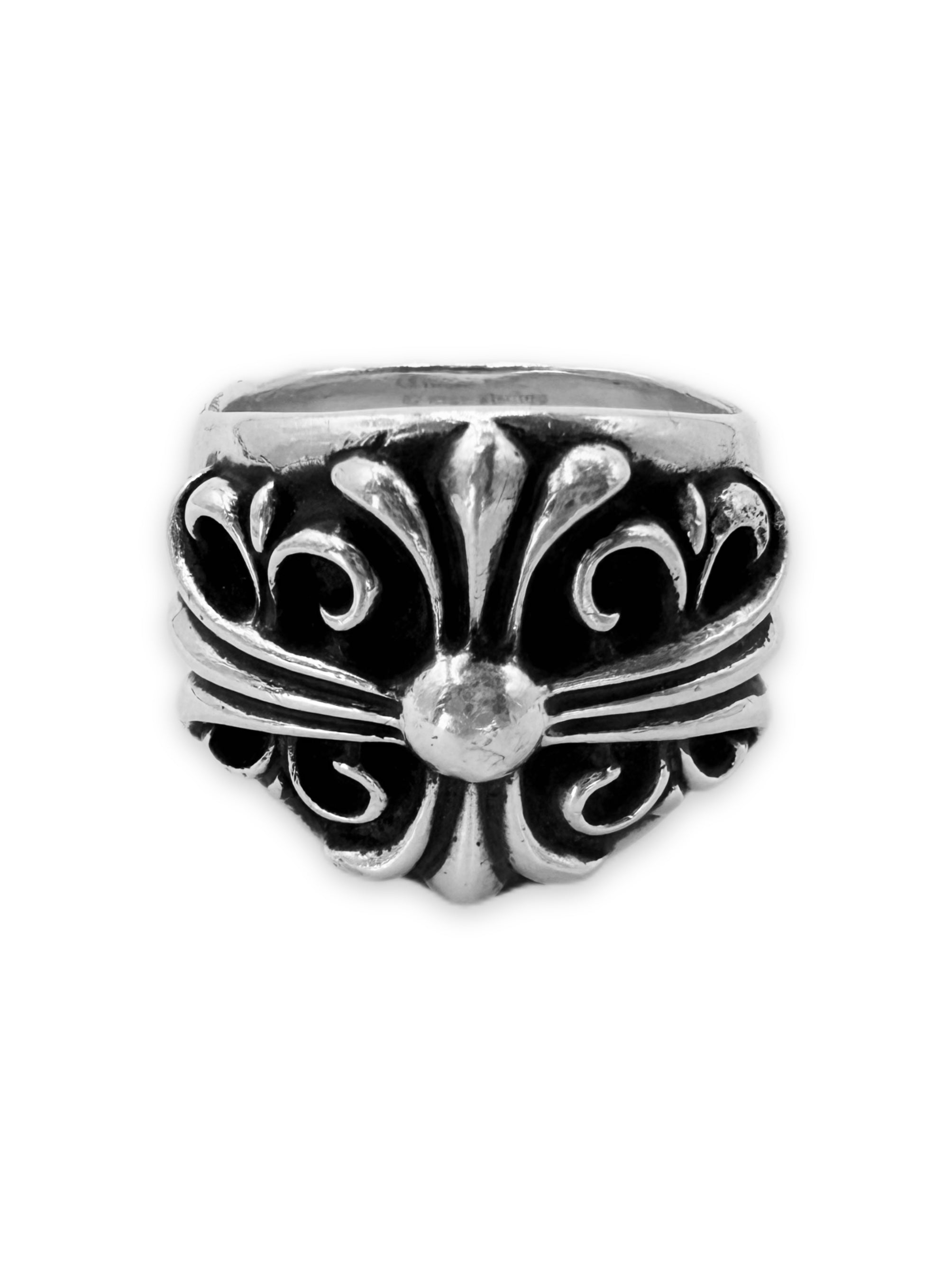 Chrome Hearts ‘Keeper’ .925 Silver Etched Ring