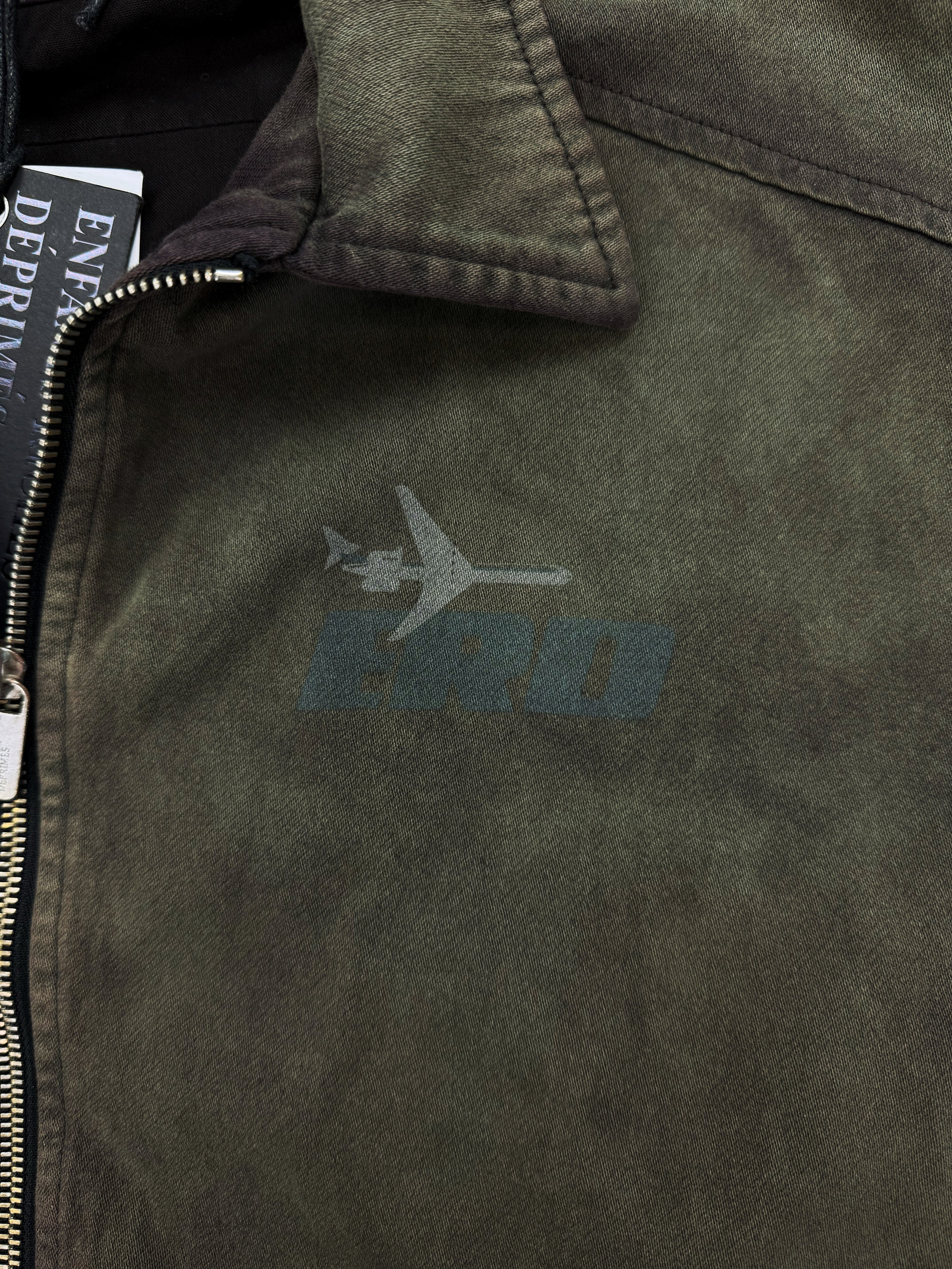 AW24 Enfants Riches Deprimes ‘Flight’ Dirt Wash Work Jacket