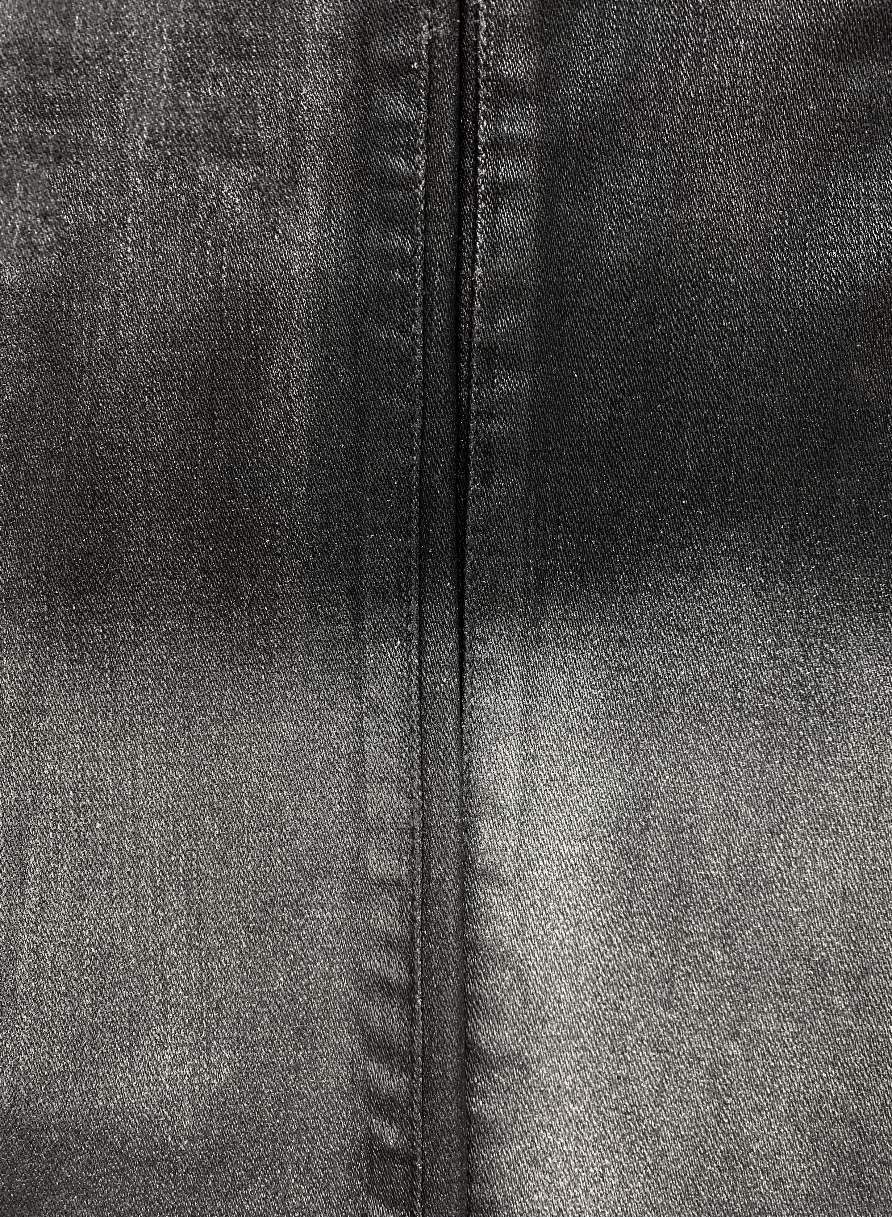Dior by Hedi Slimane Gradient Dip-Dye Waxed Skinny Denim