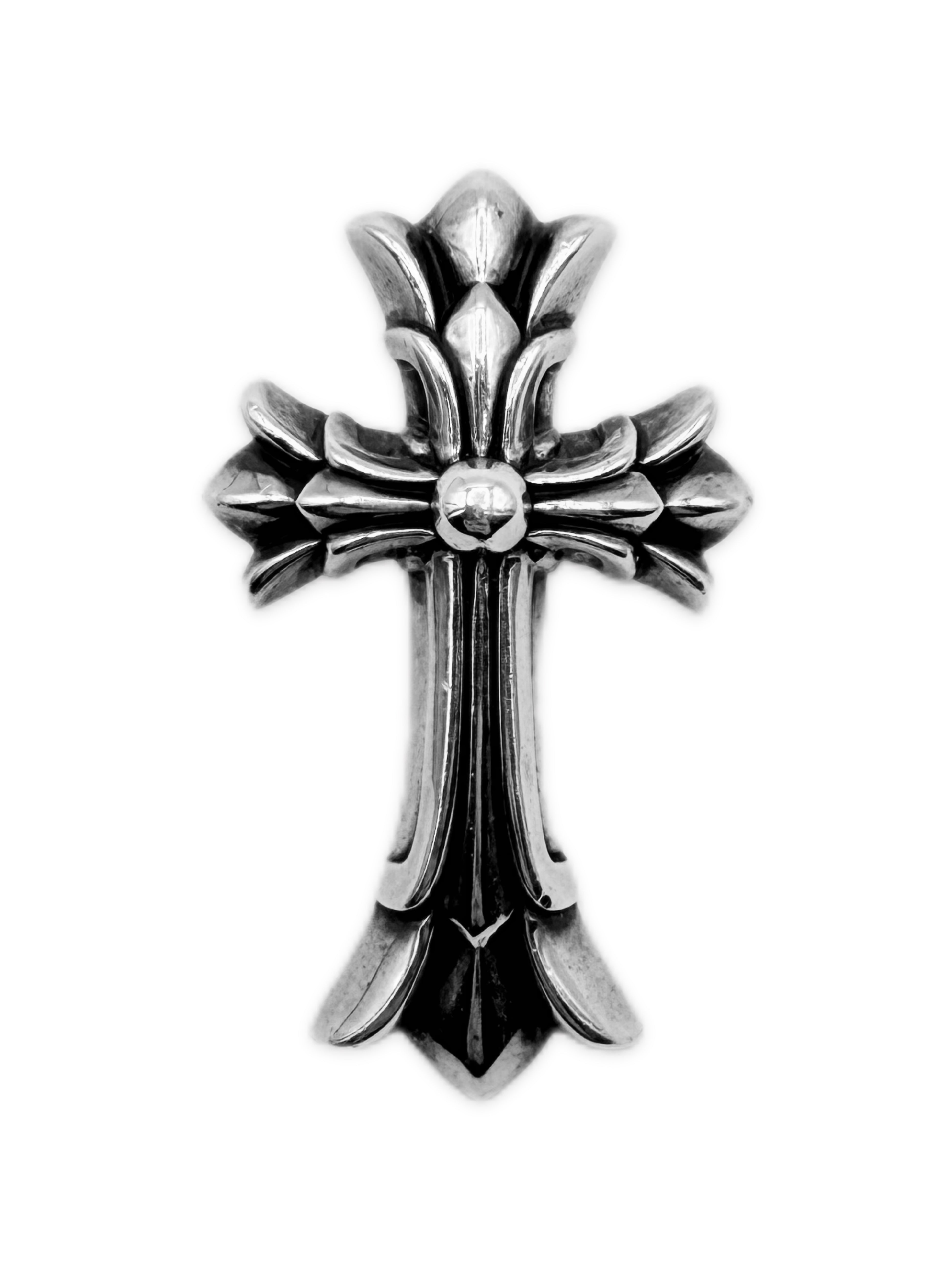 Chrome Hearts Large ‘Double Cross’ .925 Silver Pendant