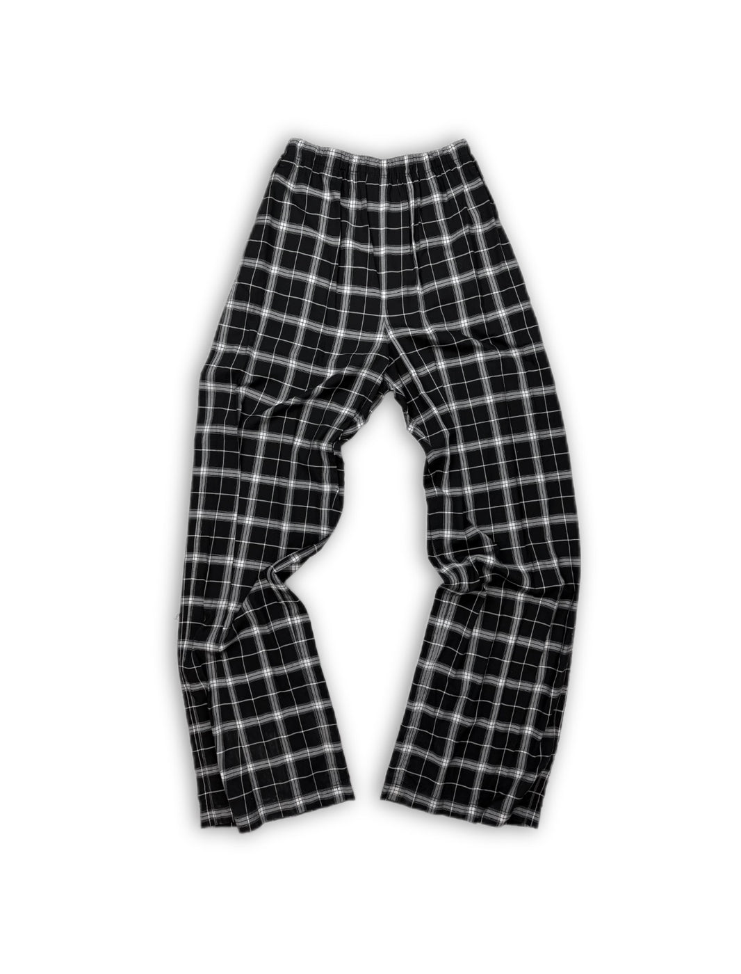 Balenciaga Plaid ‘Flannel’ Wide Cut Elasticated Baggy Pants