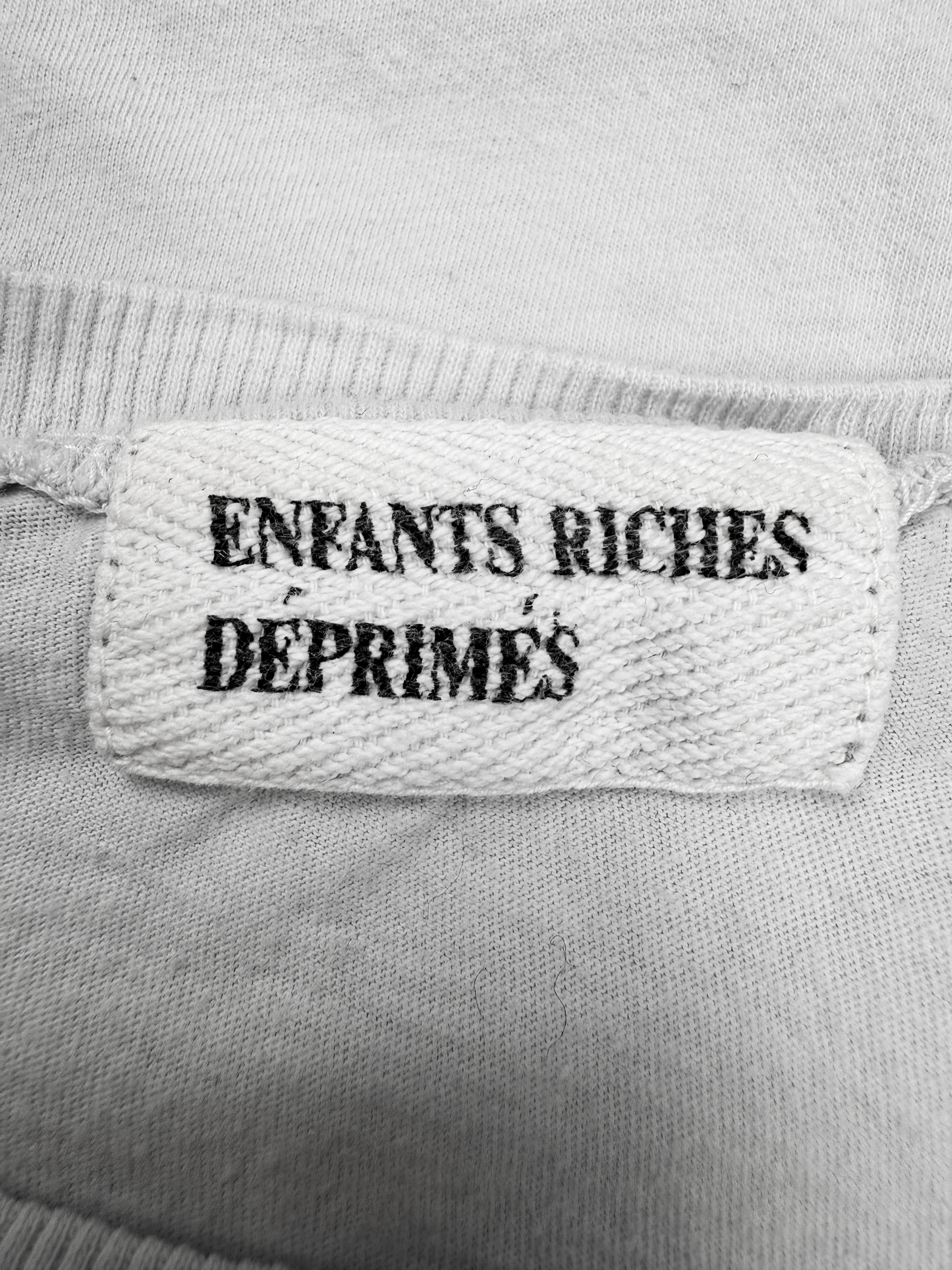 AW16 Enfants Riches Deprimes ‘Suburban Damage’ Distressed T-Shirt