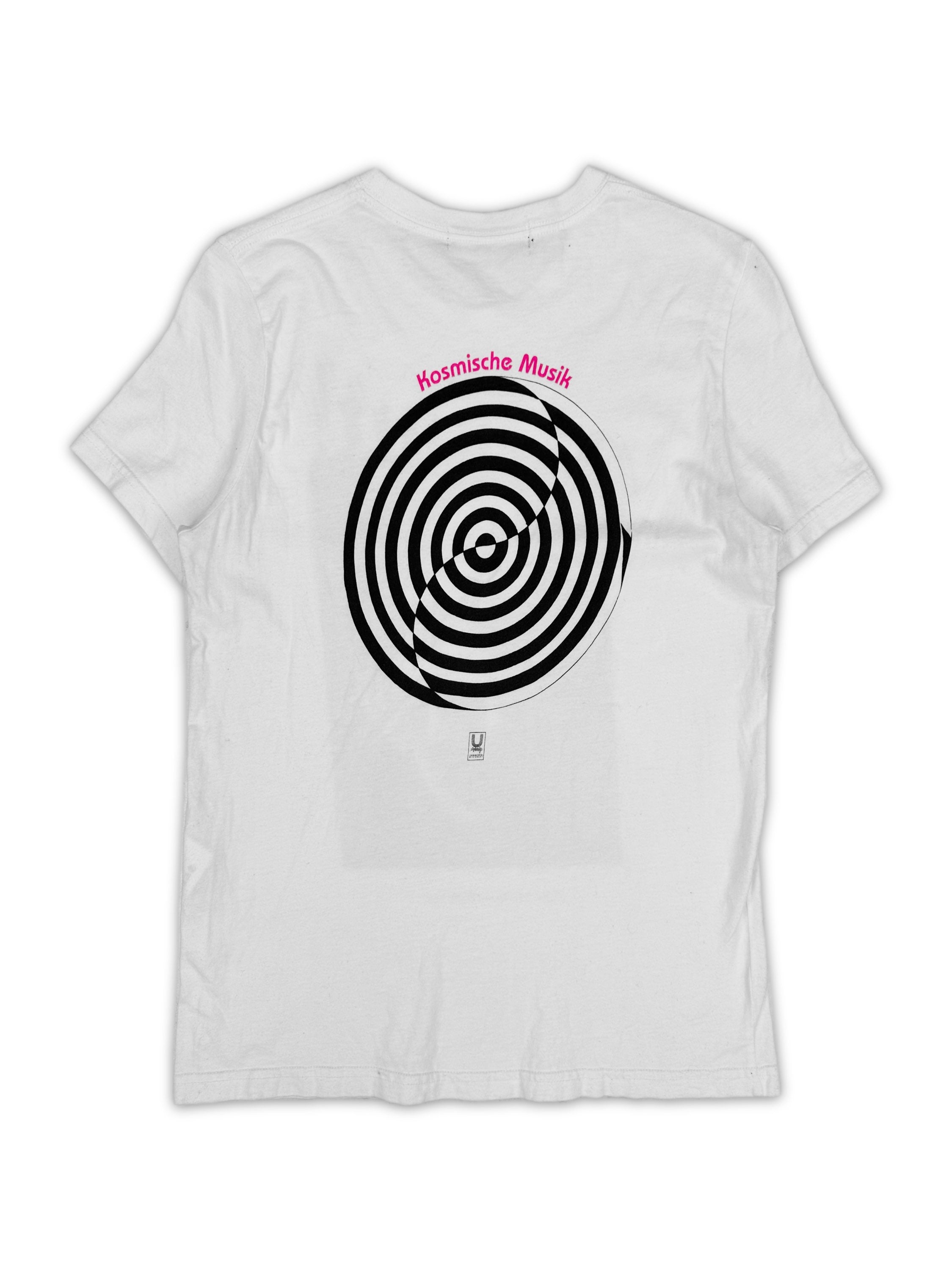 SS06 Undercover ‘Chuuut’ Spiral Logo Klaus White T-Shirt