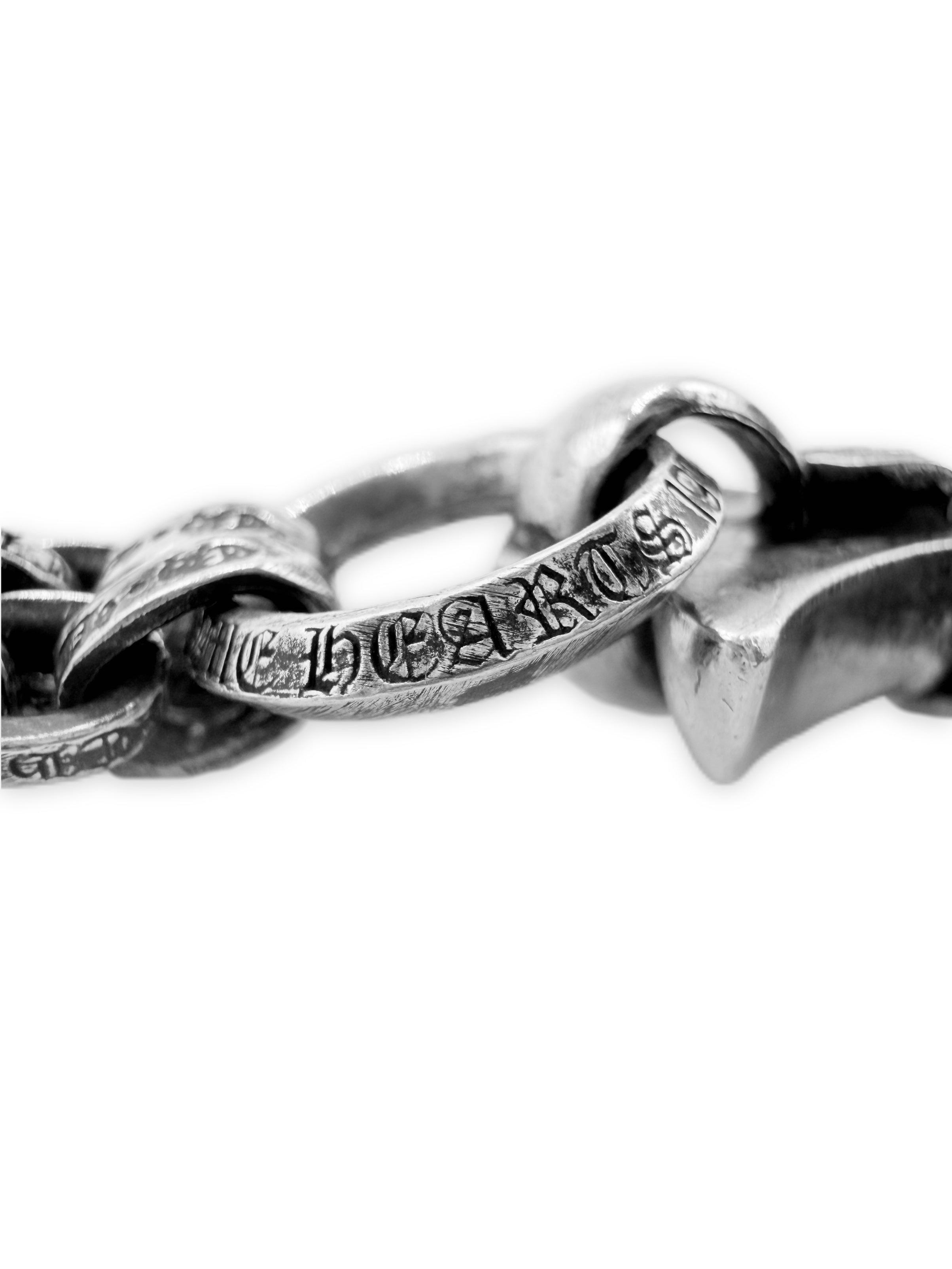 Chrome Hearts Cross Bail Paper Chain 18 in Necklace